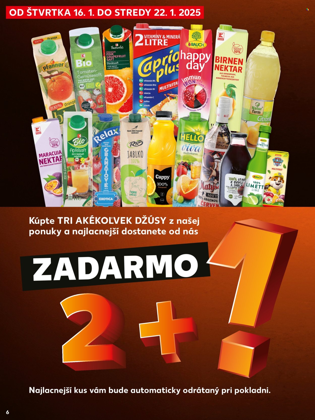 Leták Kaufland - 16.1.2025 - 22.1.2025. Strana 6