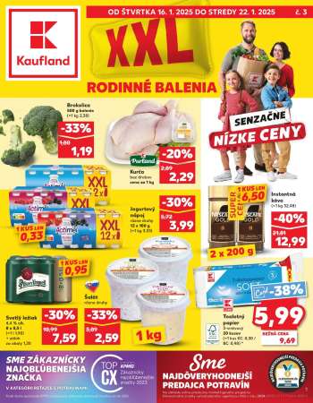 Leták Kaufland - 16.1.2025 - 22.1.2025.