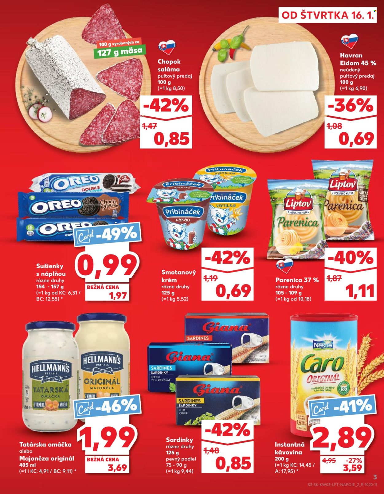 Leták Kaufland - 16.1.2025 - 22.1.2025. Strana 3
