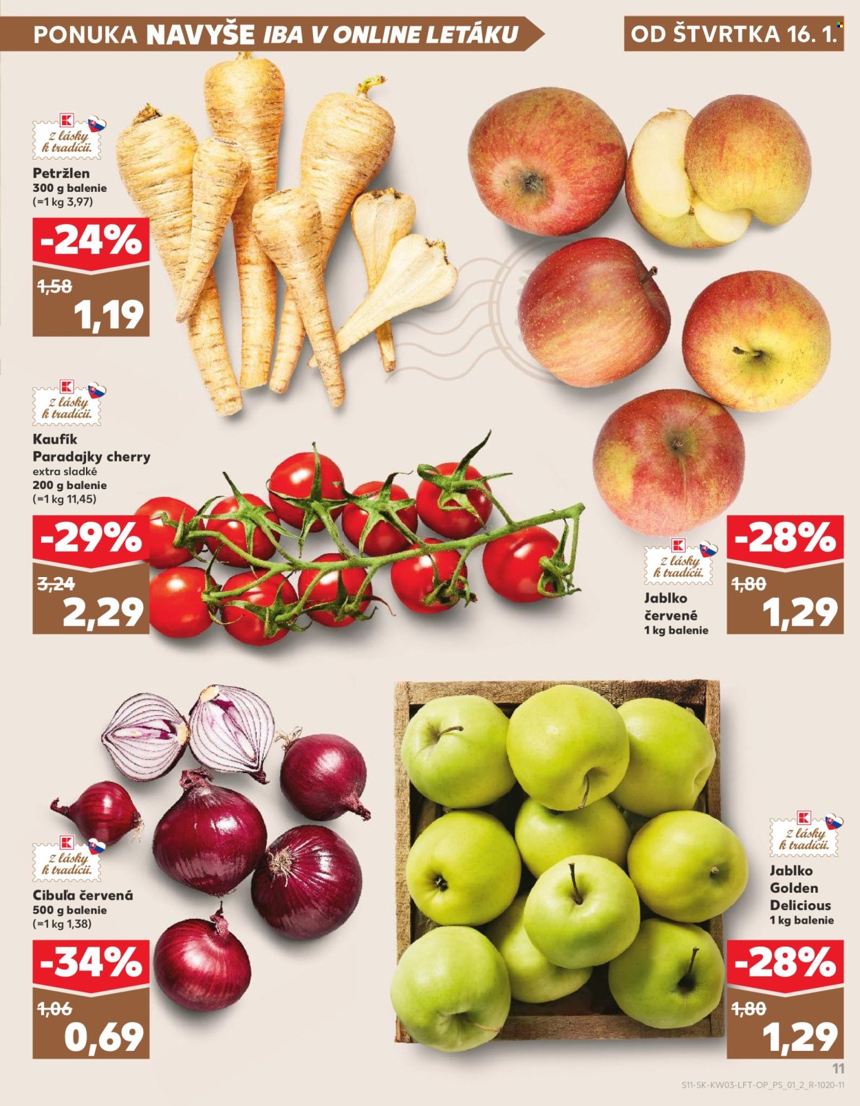 Leták Kaufland - 16.1.2025 - 22.1.2025. Strana 11