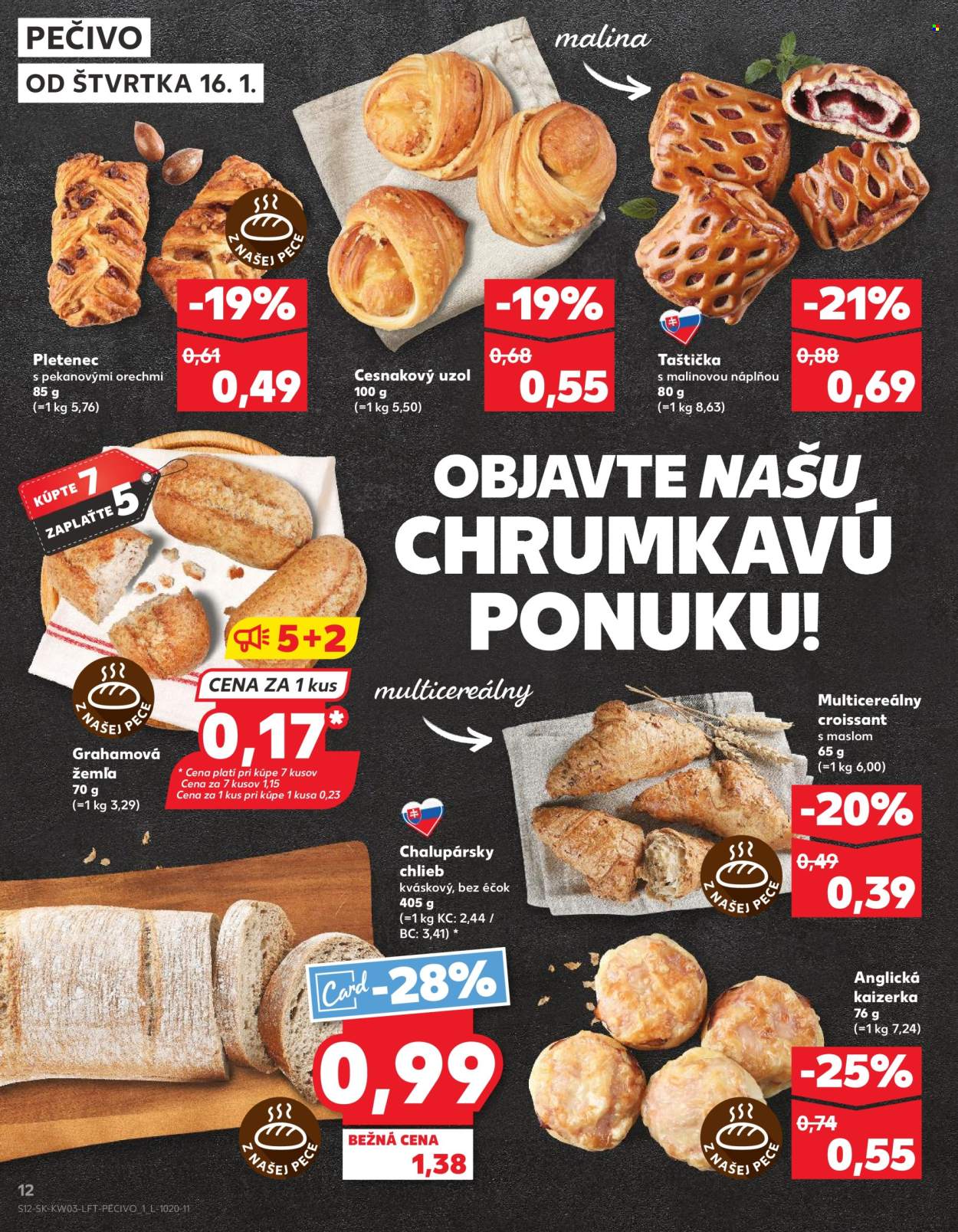 Leták Kaufland - 16.1.2025 - 22.1.2025. Strana 12