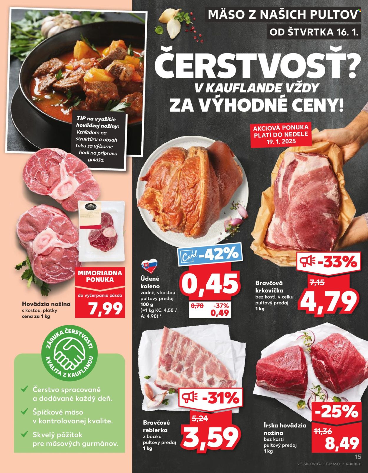Leták Kaufland - 16.1.2025 - 22.1.2025. Strana 15