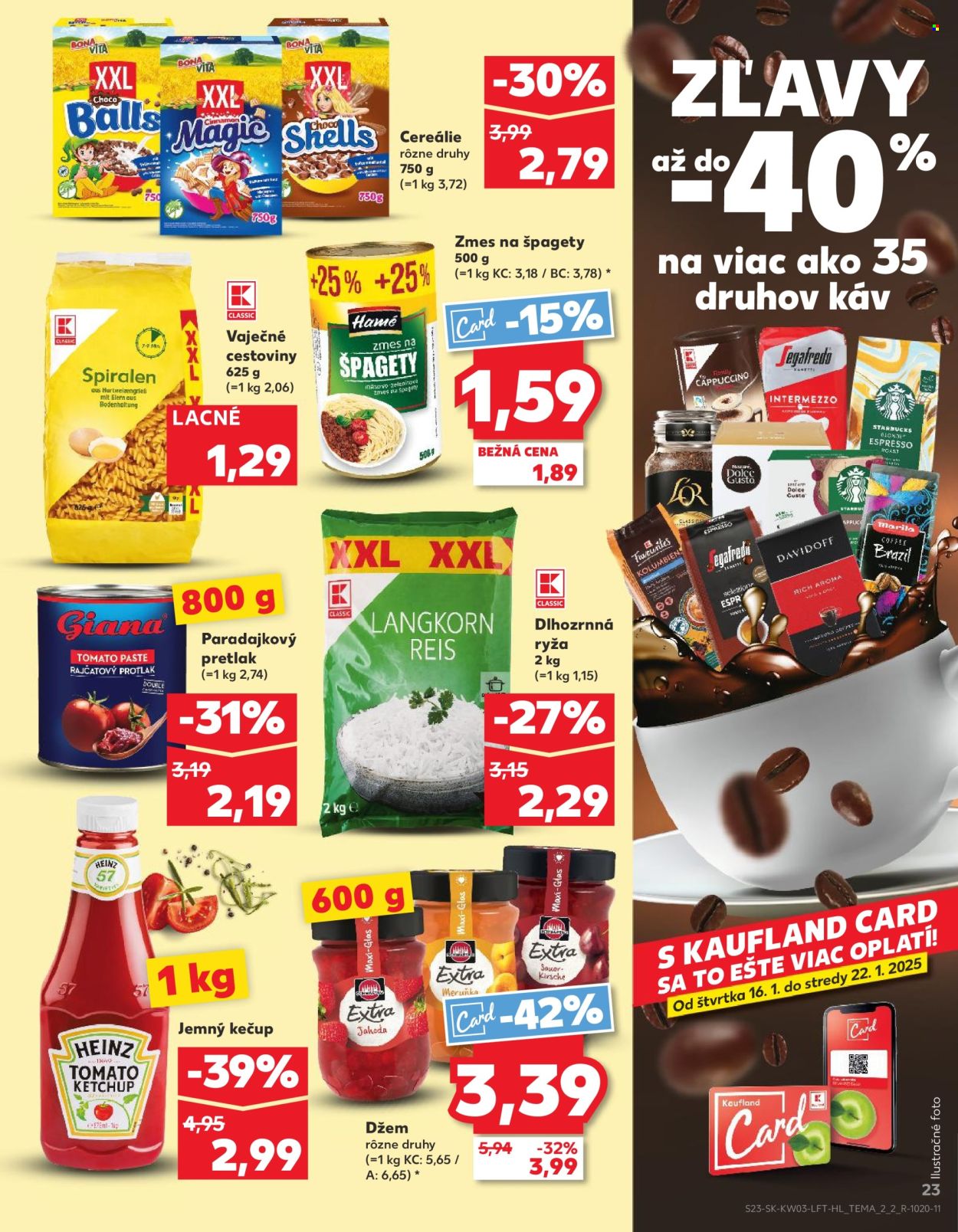 Leták Kaufland - 16.1.2025 - 22.1.2025. Strana 23