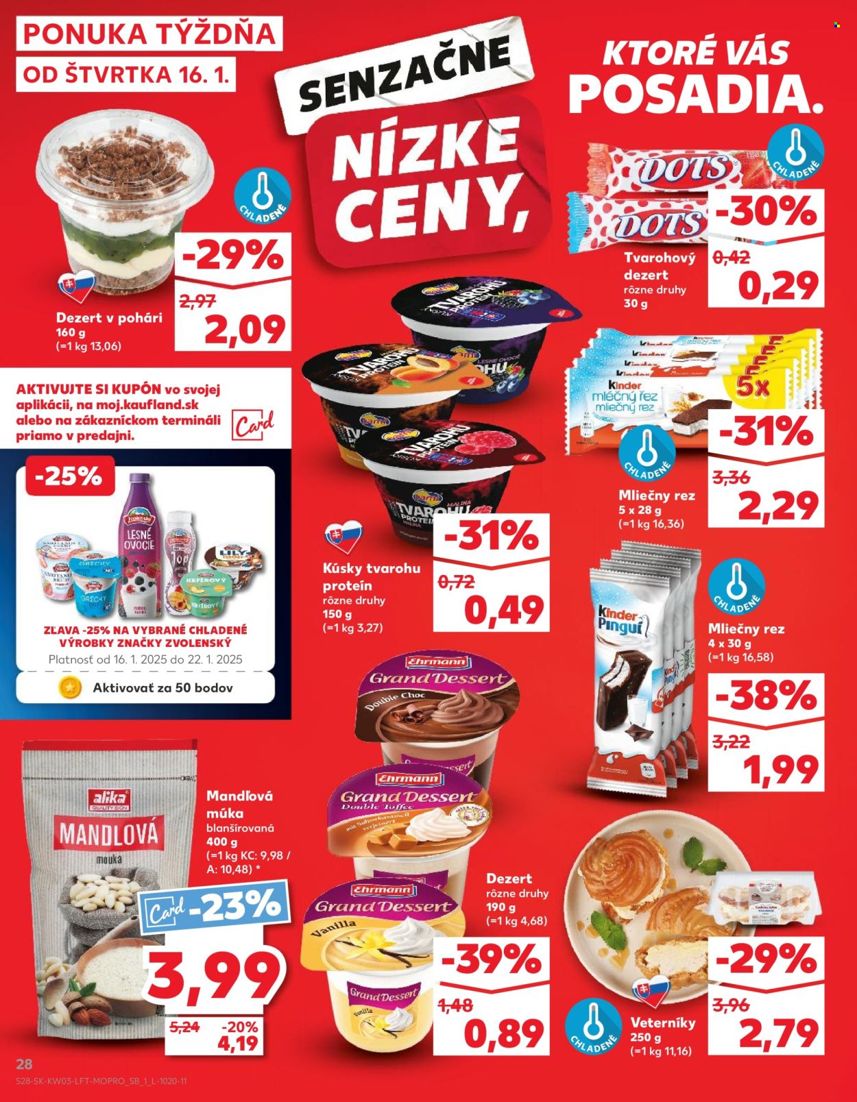 Leták Kaufland - 16.1.2025 - 22.1.2025. Strana 28
