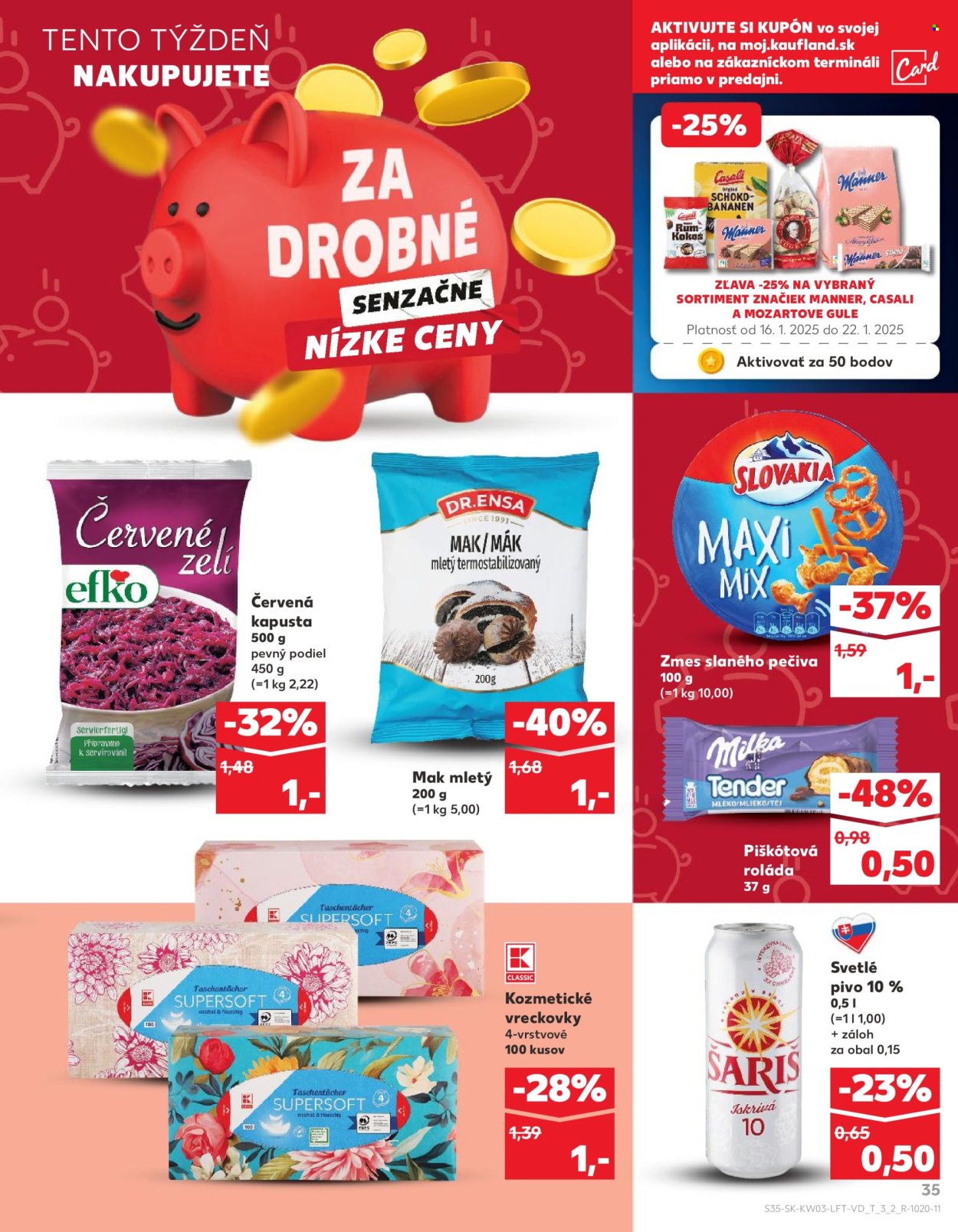 Leták Kaufland - 16.1.2025 - 22.1.2025. Strana 35