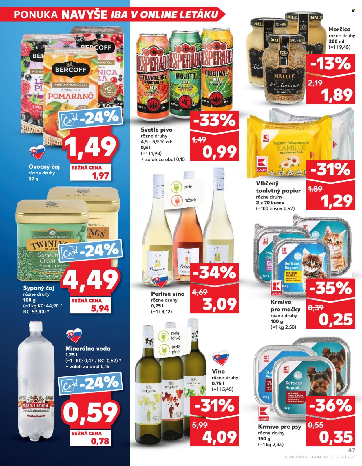 Leták Kaufland - 16.1.2025 - 22.1.2025. Strana 47