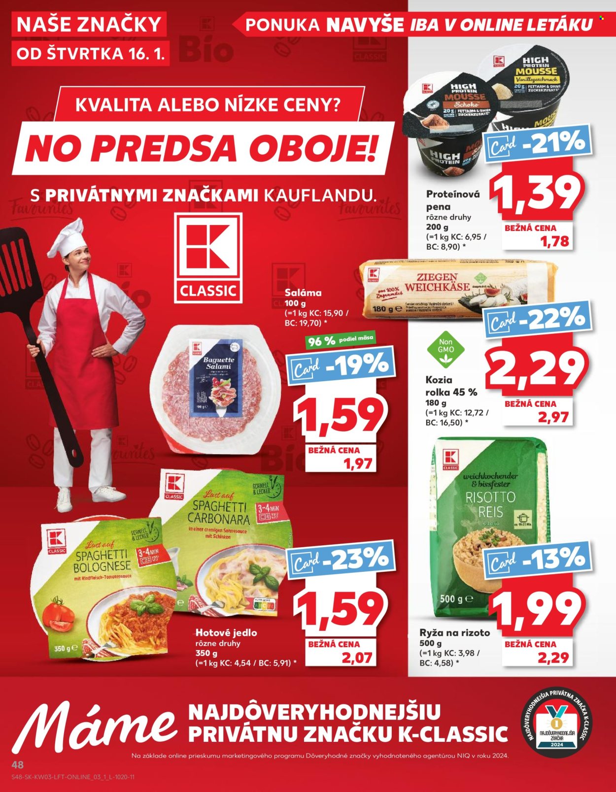 Leták Kaufland - 16.1.2025 - 22.1.2025. Strana 48