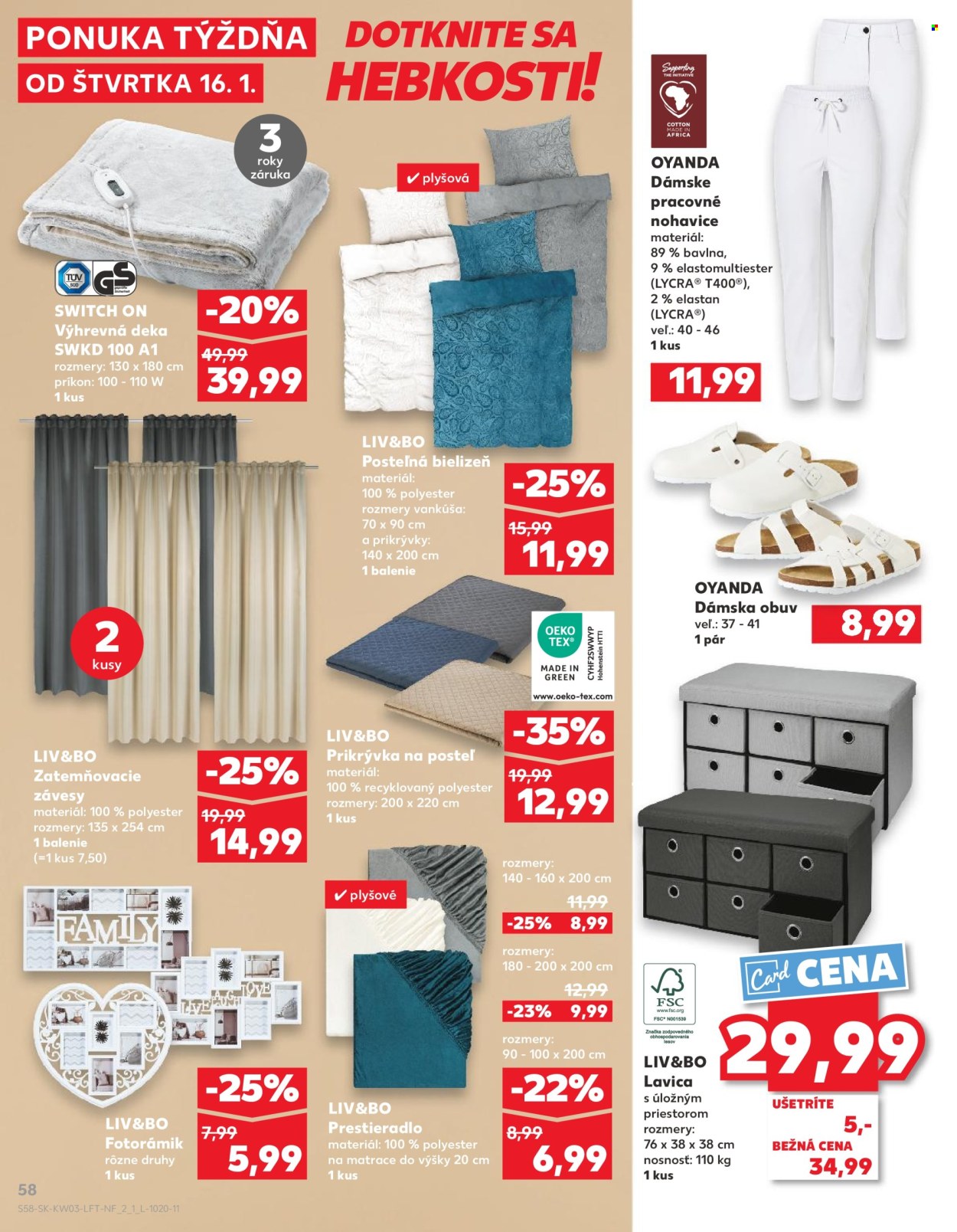 Leták Kaufland - 16.1.2025 - 22.1.2025. Strana 58