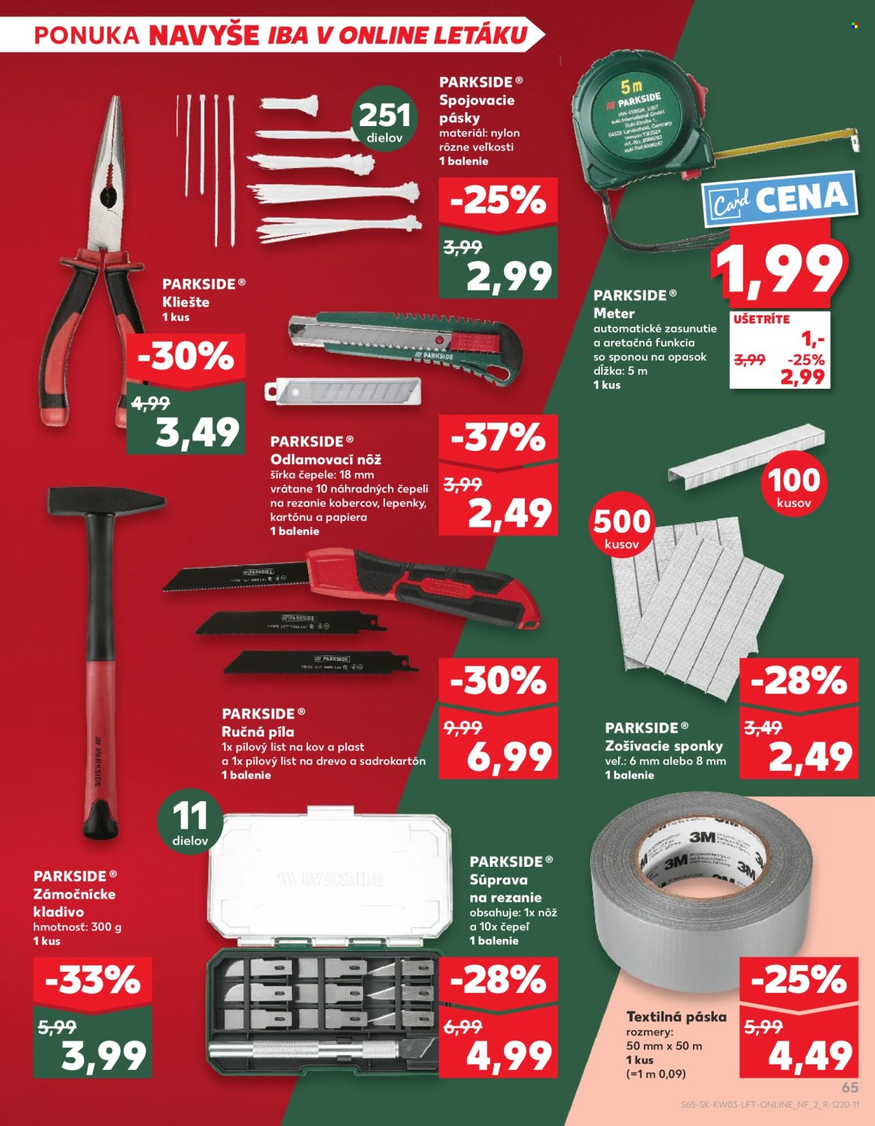 Leták Kaufland - 16.1.2025 - 22.1.2025. Strana 65