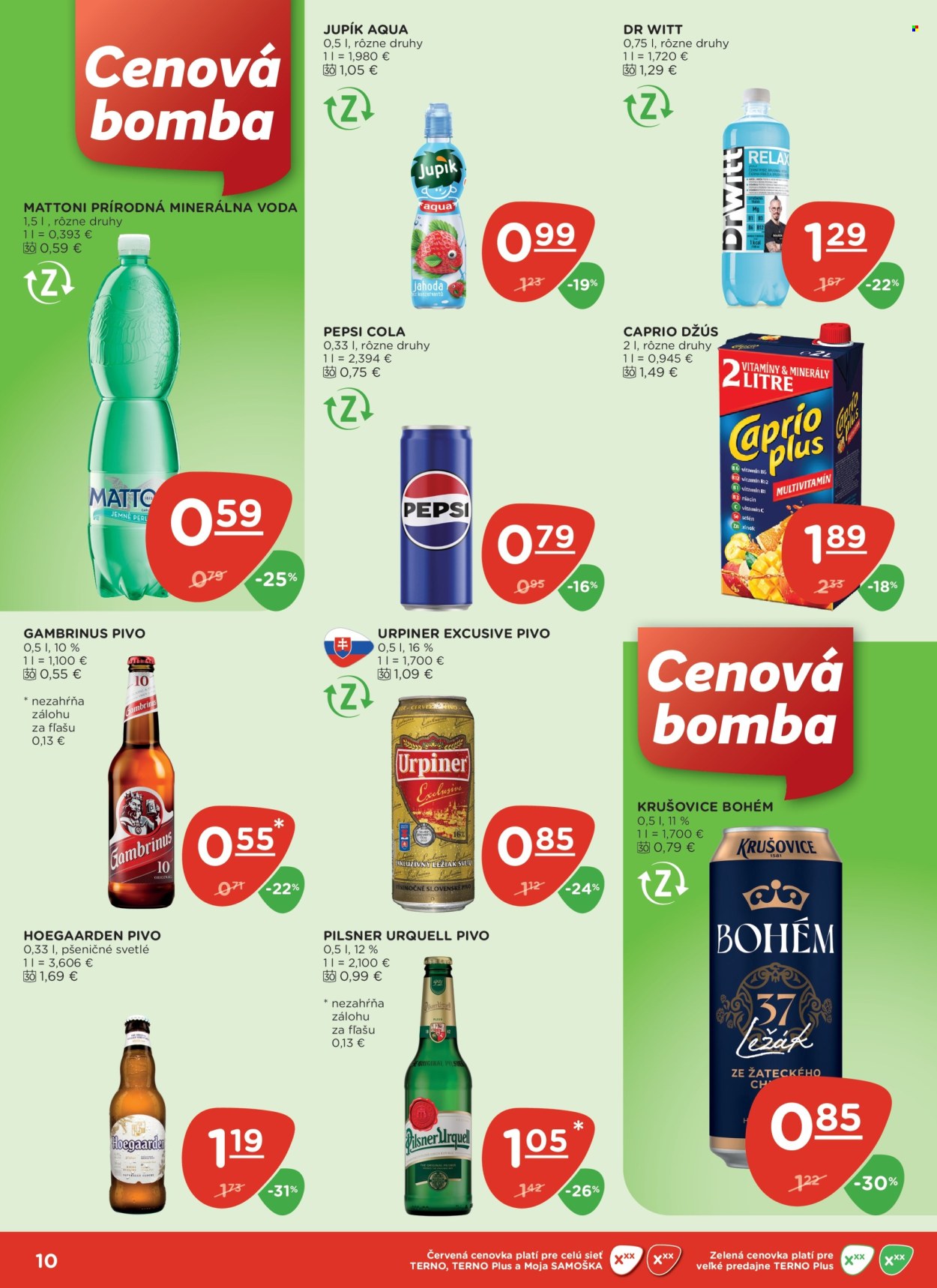 Leták Terno - 16.1.2025 - 22.1.2025. Strana 10