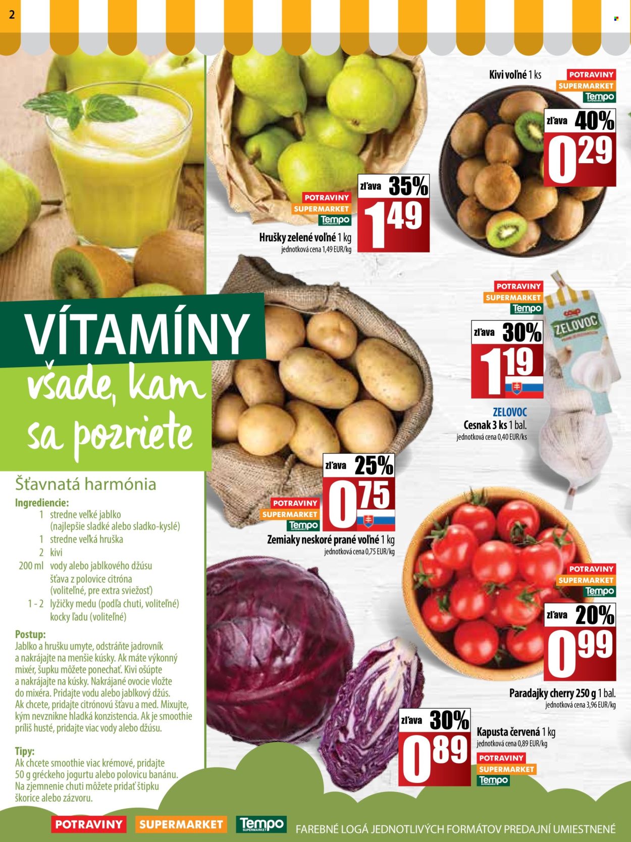 Leták COOP Jednota - 16.1.2025 - 22.1.2025. Strana 2