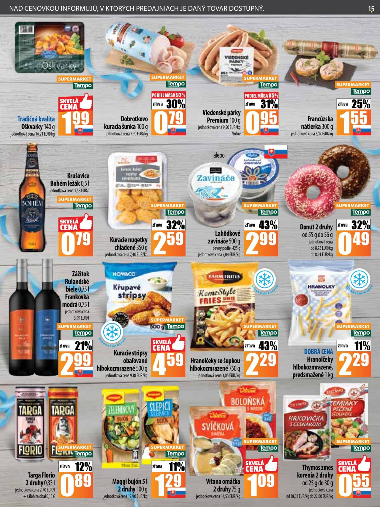 Leták COOP Jednota - 16.1.2025 - 22.1.2025. Strana 15