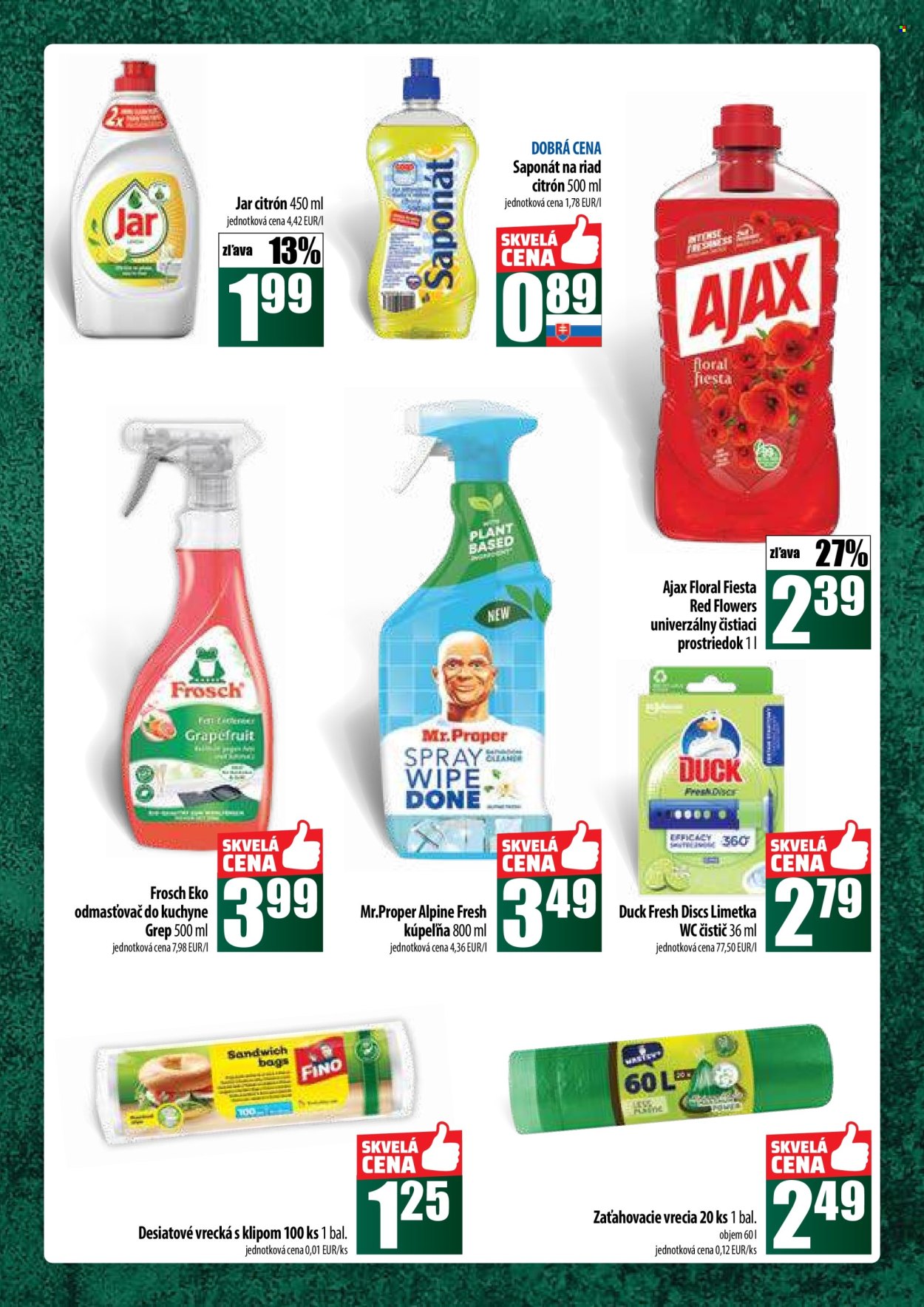 Leták COOP Jednota - 16.1.2025 - 22.1.2025. Strana 39