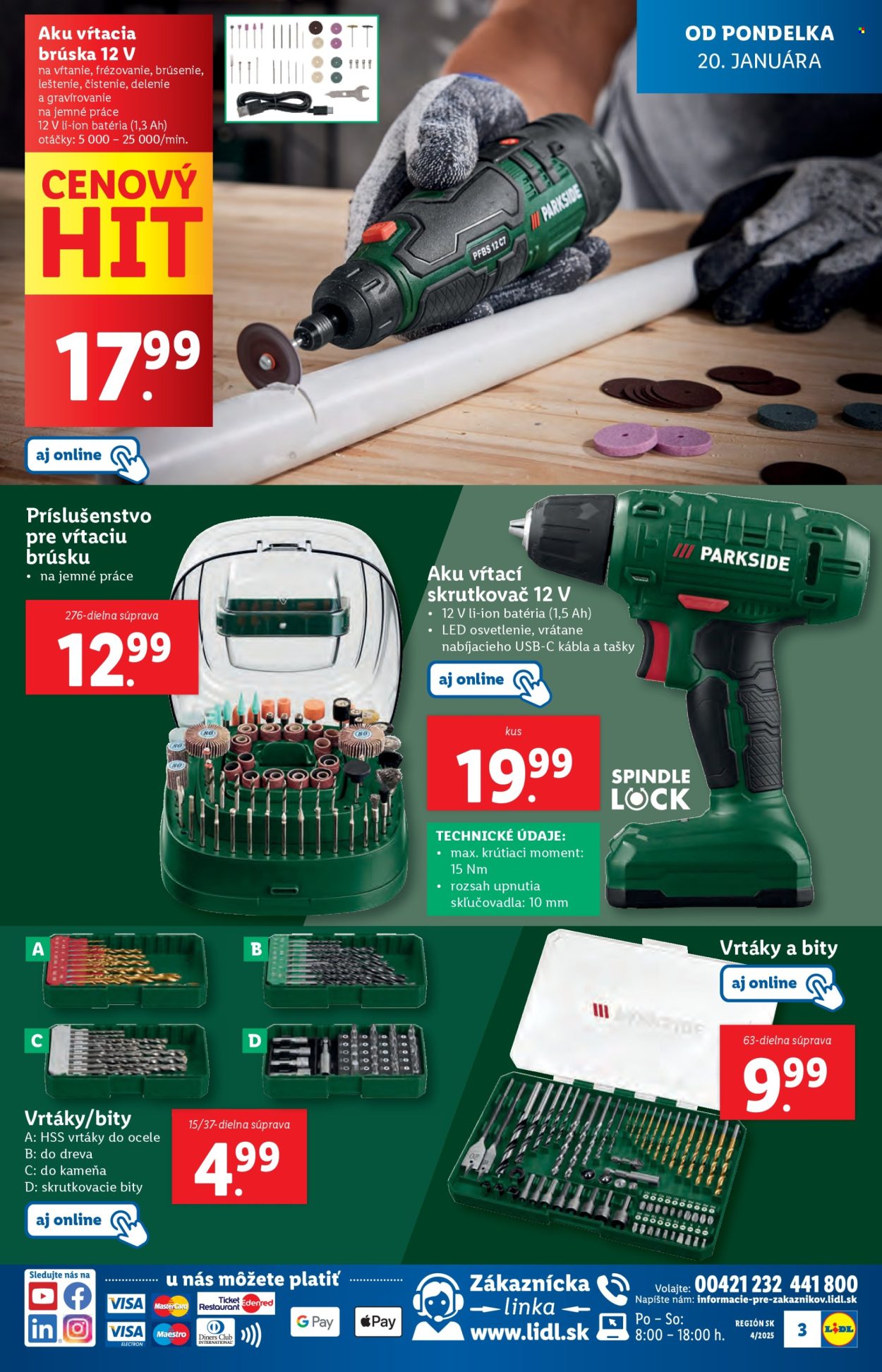 Leták Lidl. Strana 3