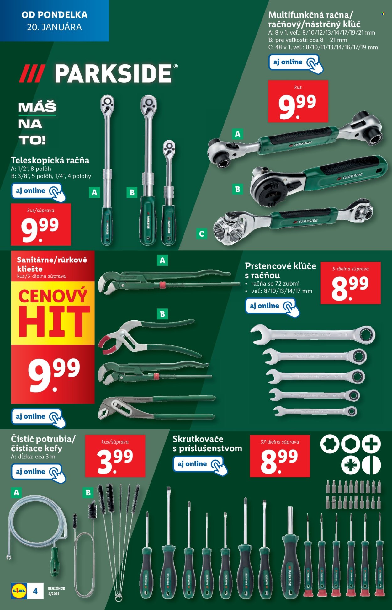 Leták Lidl. Strana 4