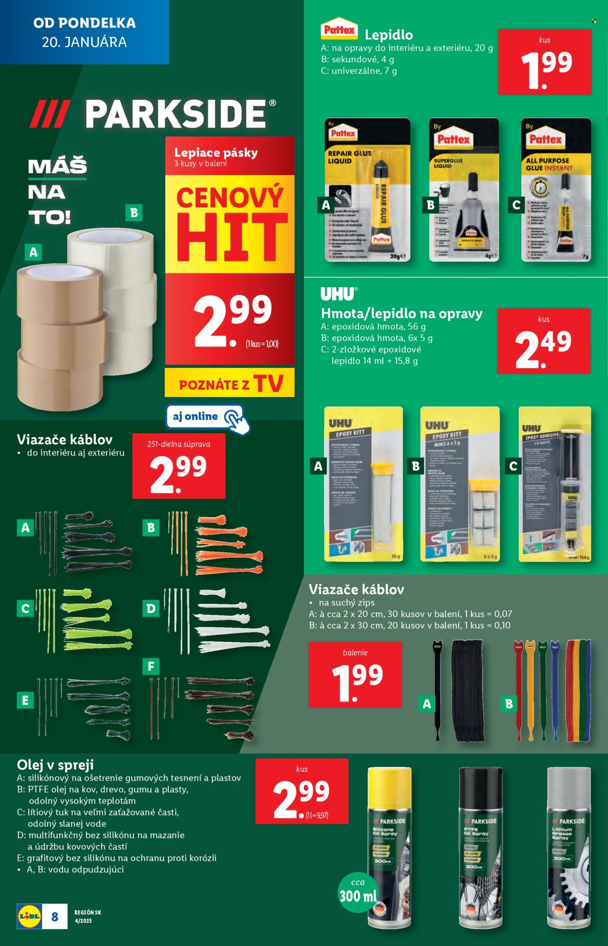 Leták Lidl. Strana 8