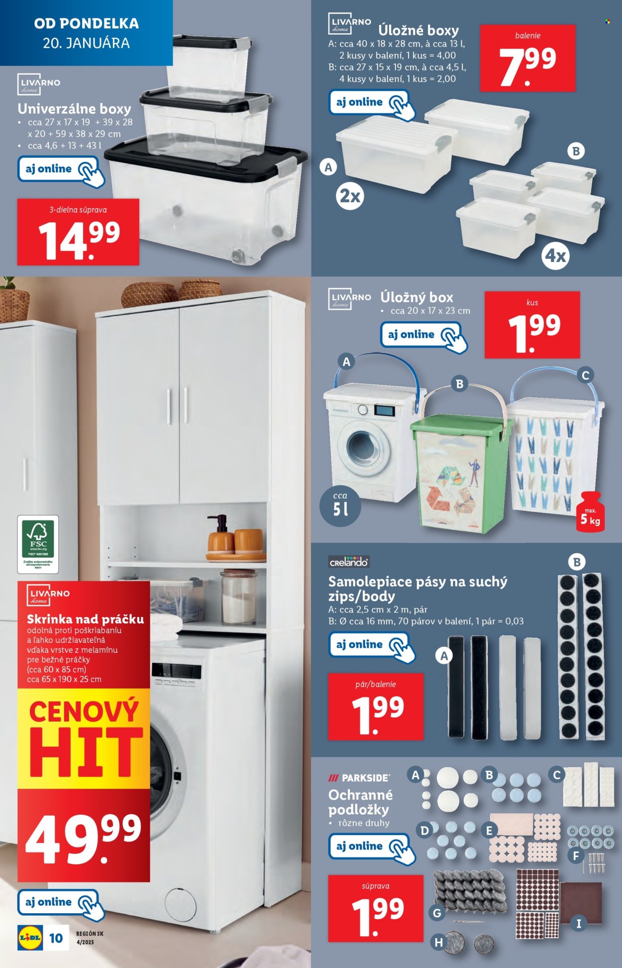 Leták Lidl. Strana 10