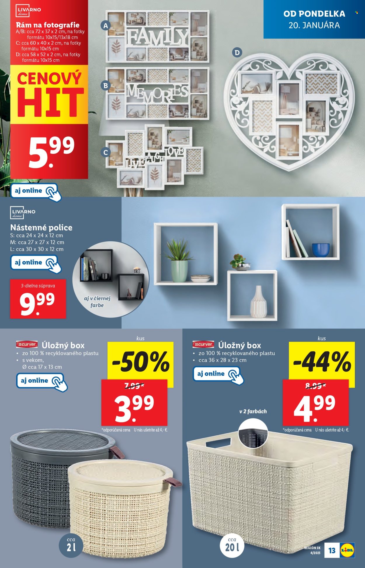 Leták Lidl. Strana 13