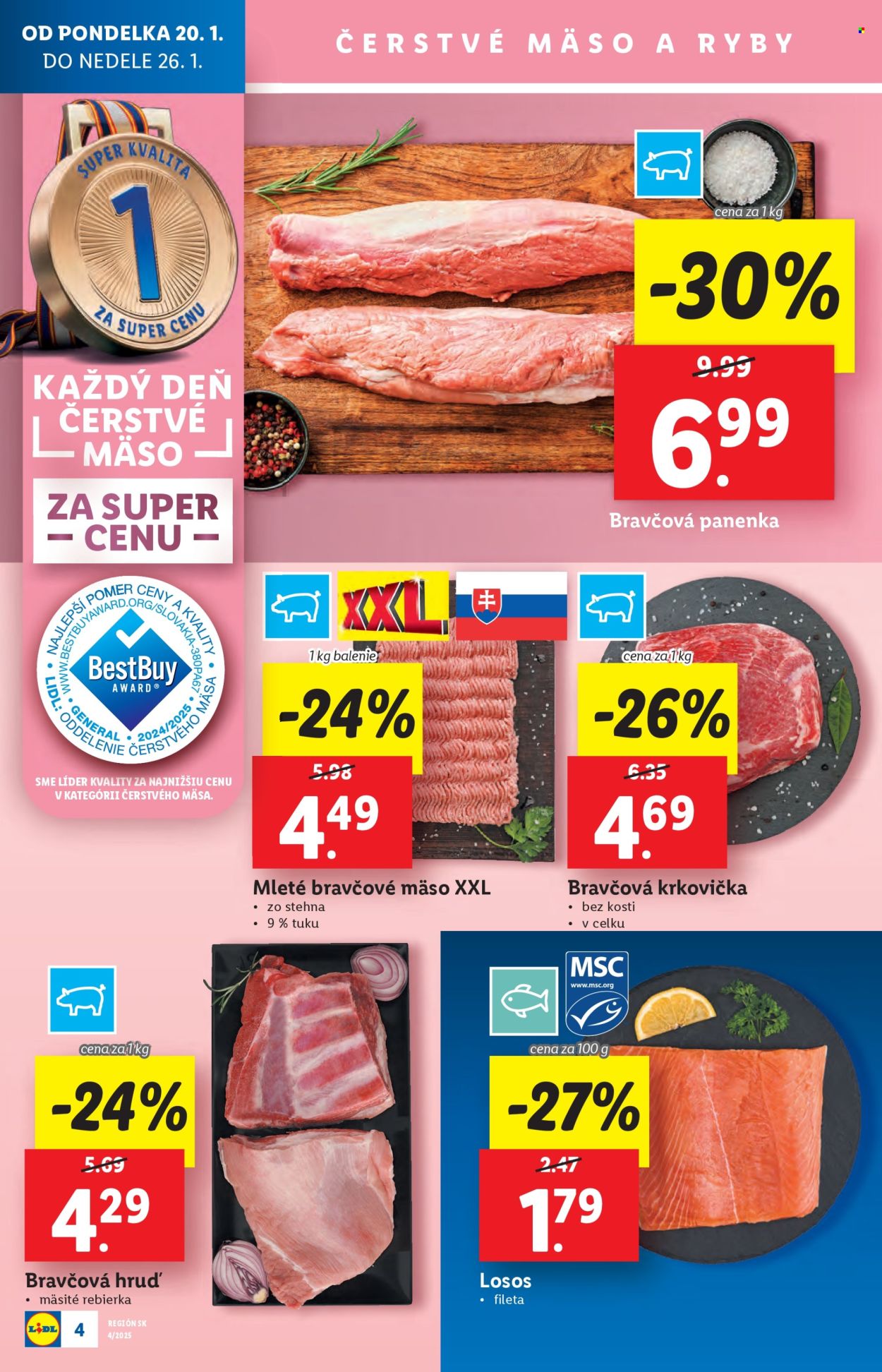 Leták Lidl - 20.1.2025 - 26.1.2025. Strana 10