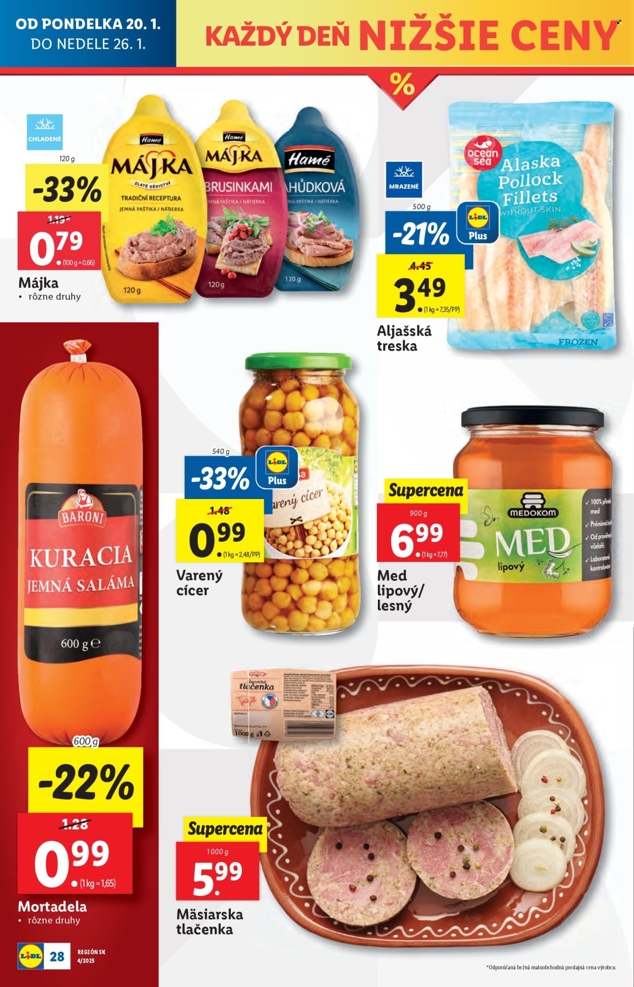 Leták Lidl - 20.1.2025 - 26.1.2025. Strana 34