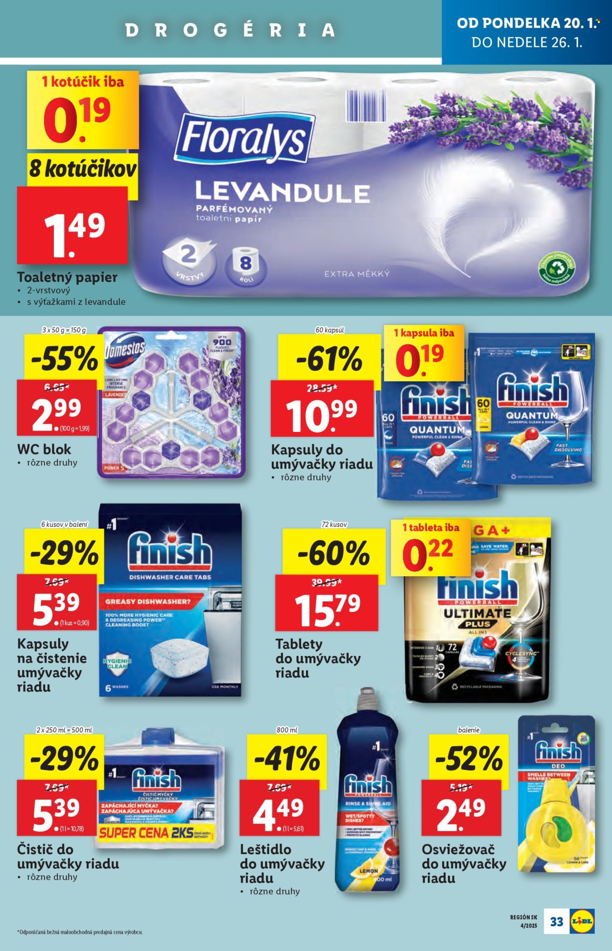 Leták Lidl - 20.1.2025 - 26.1.2025. Strana 39