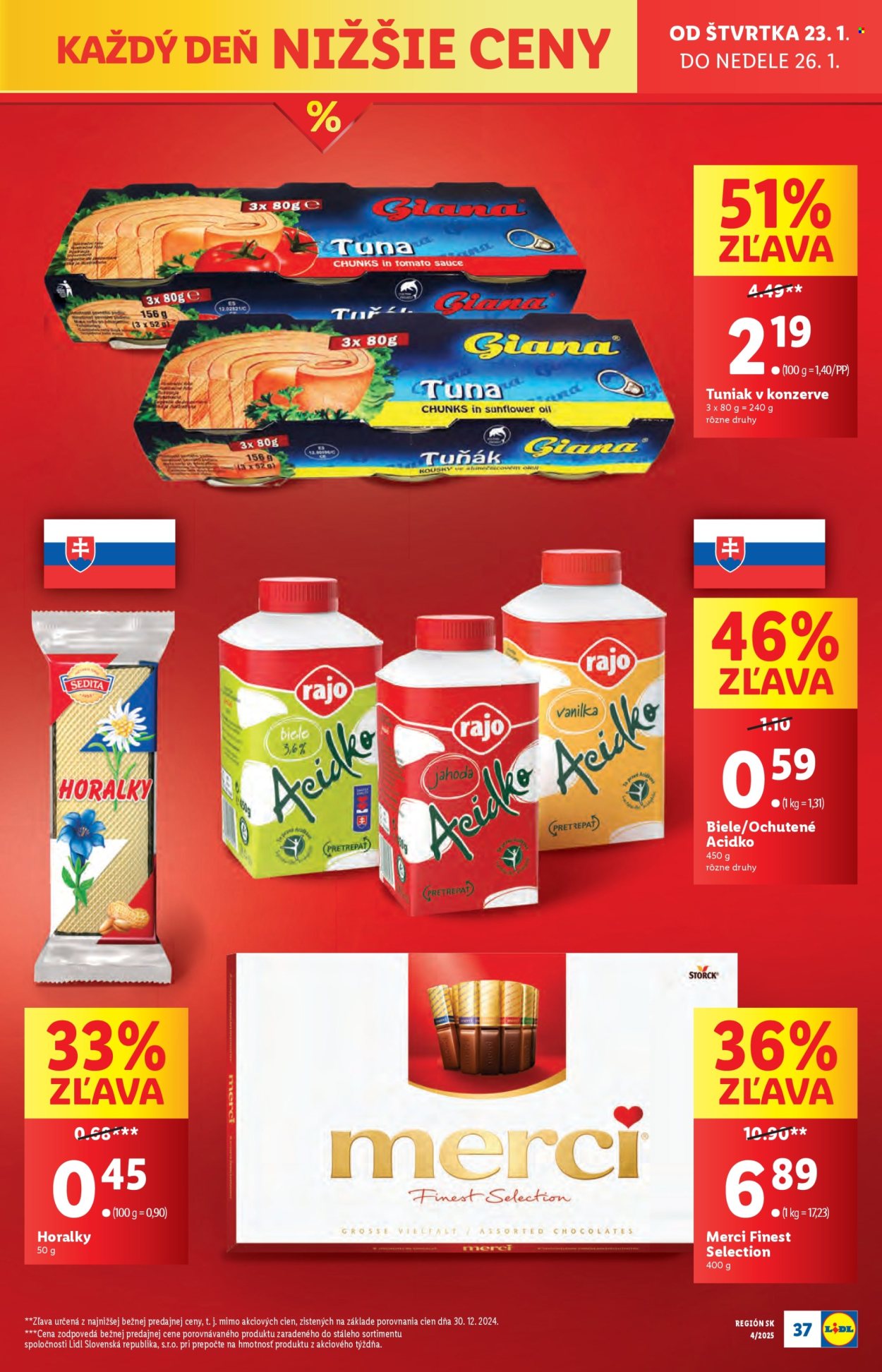 Leták Lidl - 20.1.2025 - 26.1.2025. Strana 43