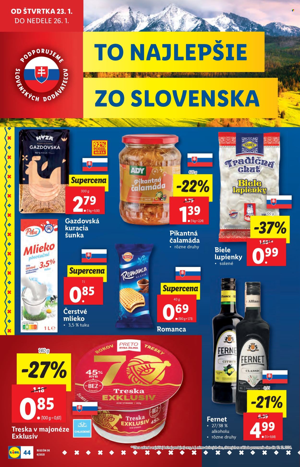 Leták Lidl - 20.1.2025 - 26.1.2025. Strana 50