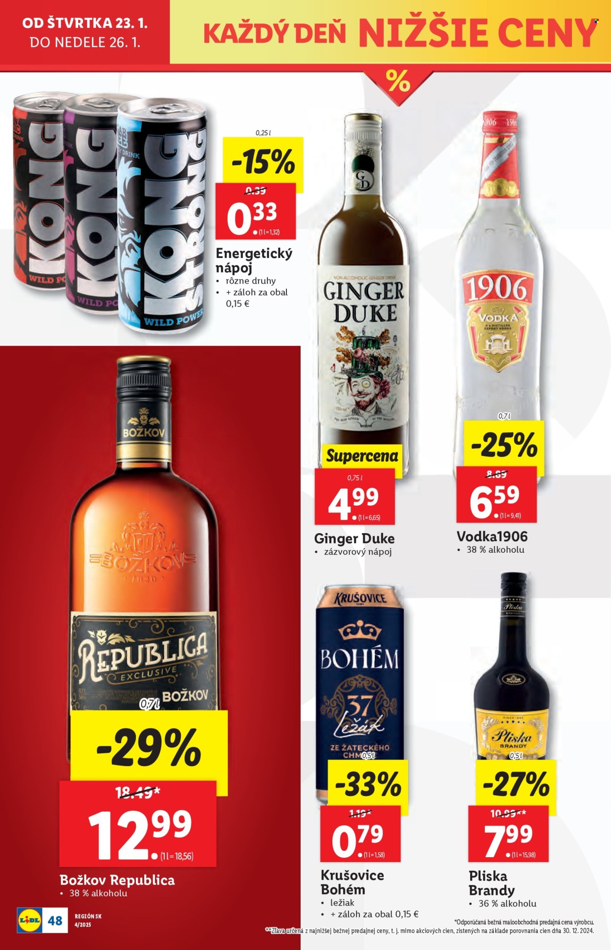 Leták Lidl - 20.1.2025 - 26.1.2025. Strana 54