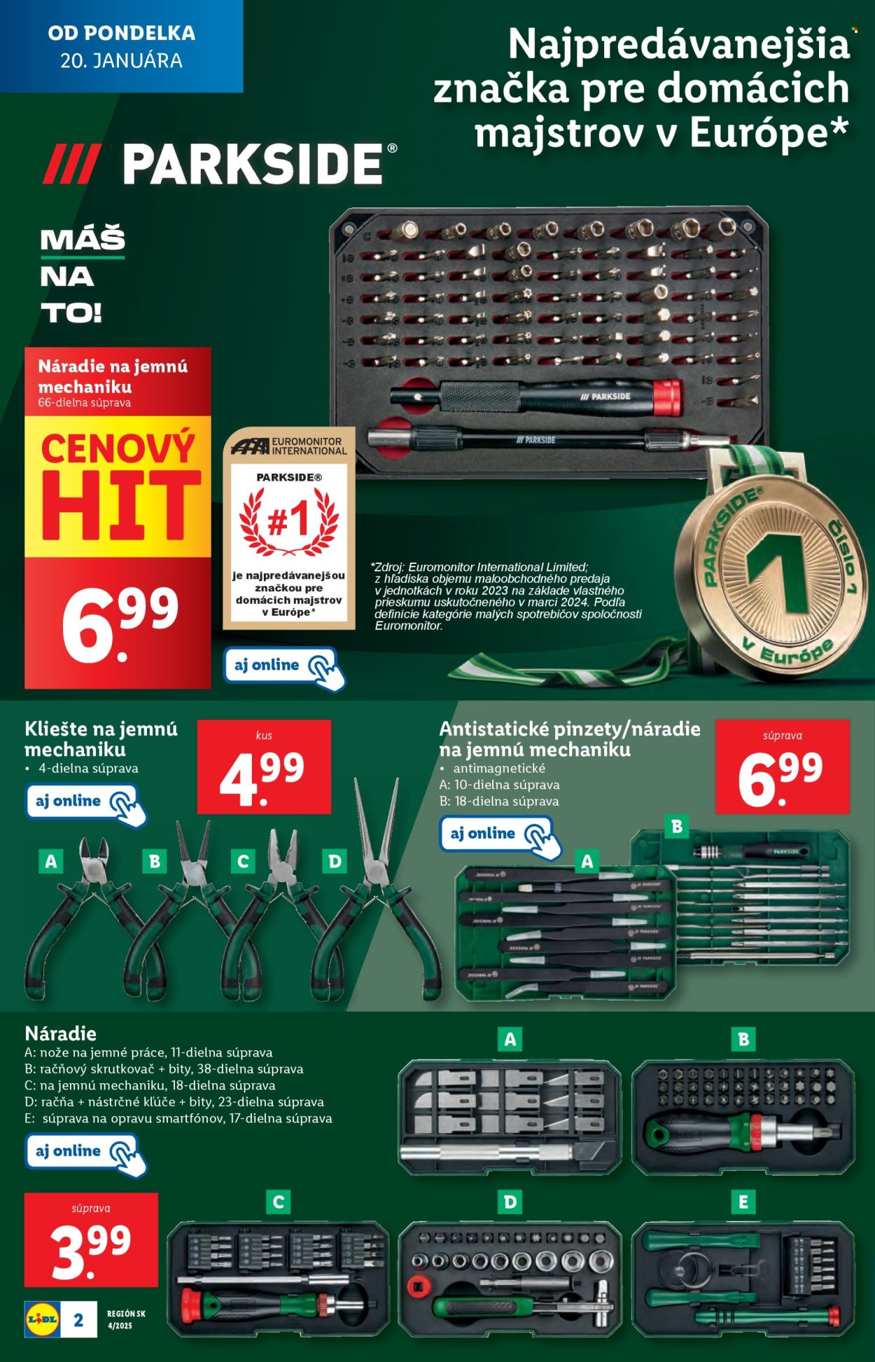 Leták Lidl - 20.1.2025 - 26.1.2025. Strana 74