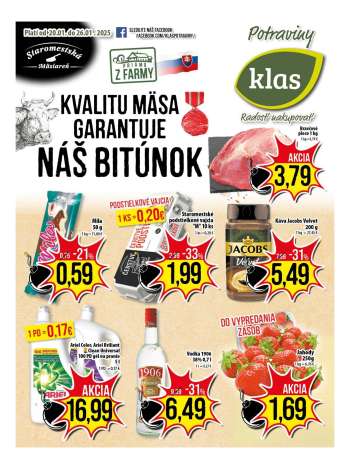Leták Klas - 20.1.2025 - 26.1.2025.
