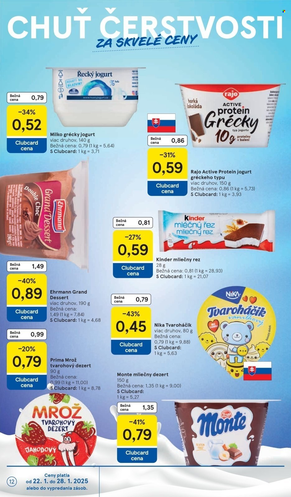 Leták TESCO - 22.1.2025 - 28.1.2025. Strana 12