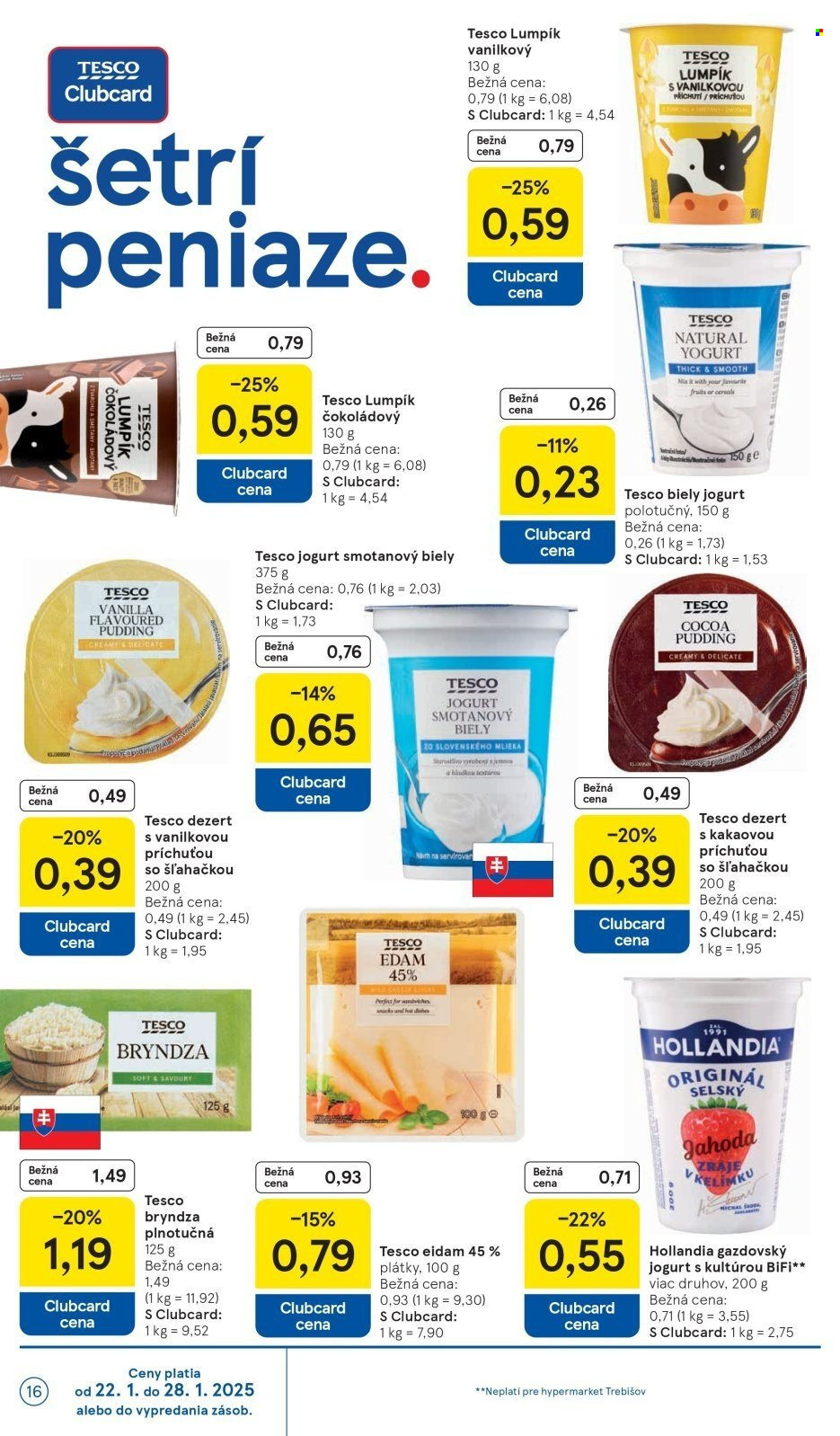 Leták TESCO - 22.1.2025 - 28.1.2025. Strana 16