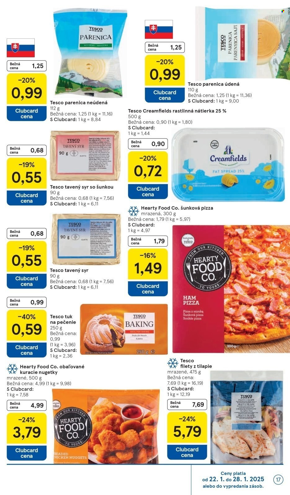 Leták TESCO - 22.1.2025 - 28.1.2025. Strana 17