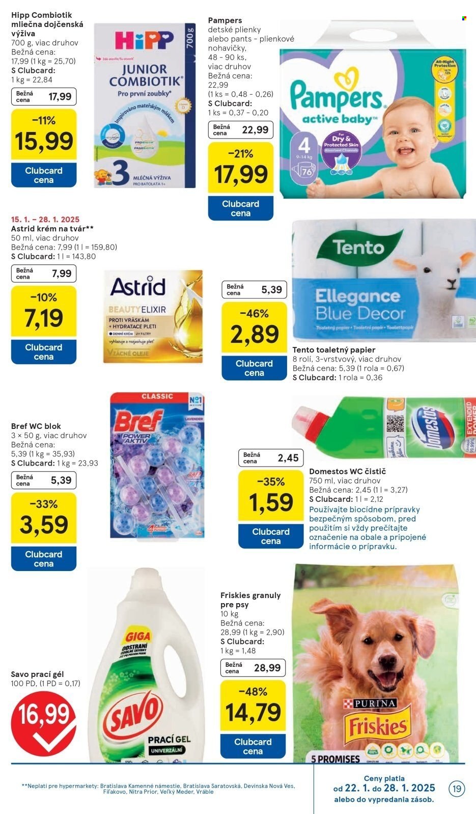 Leták TESCO - 22.1.2025 - 28.1.2025. Strana 19