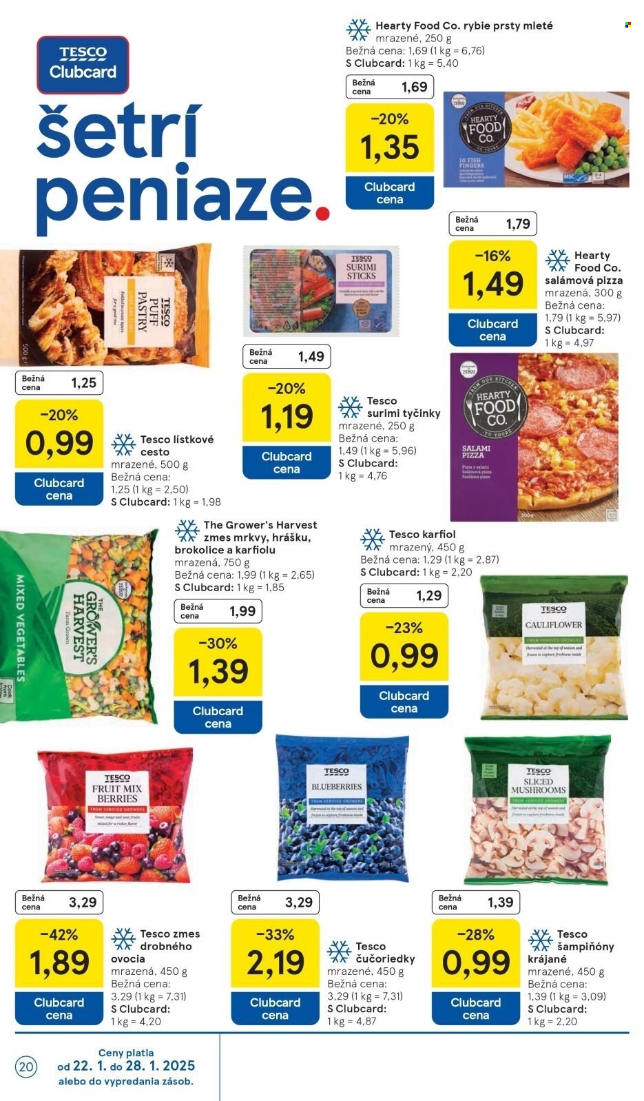 Leták TESCO - 22.1.2025 - 28.1.2025. Strana 20