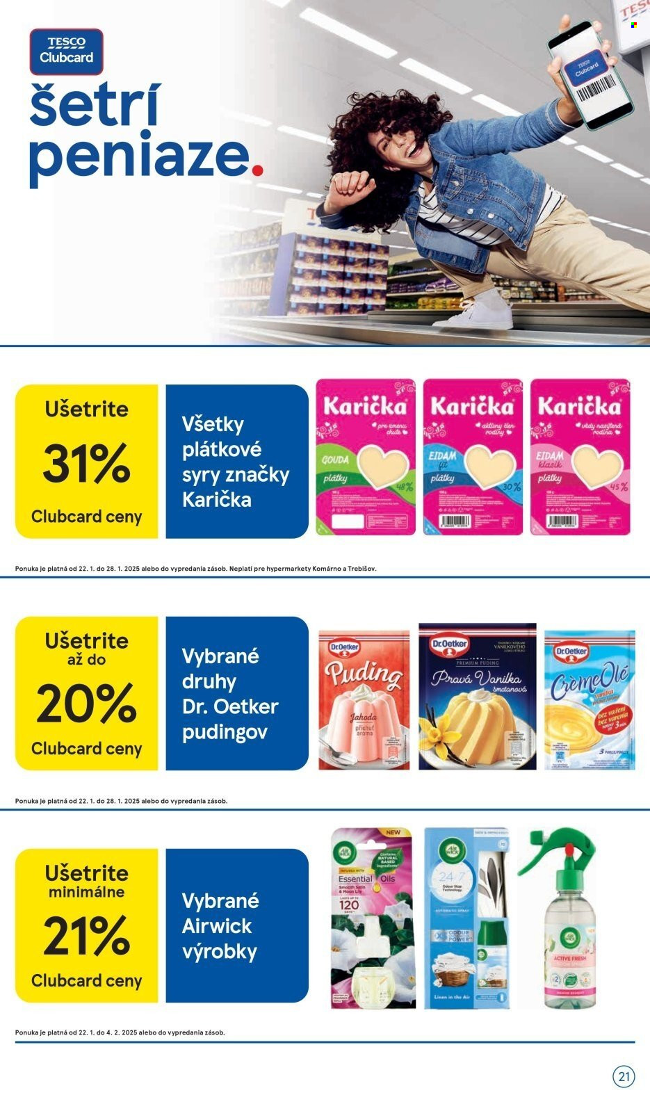 Leták TESCO - 22.1.2025 - 28.1.2025. Strana 21