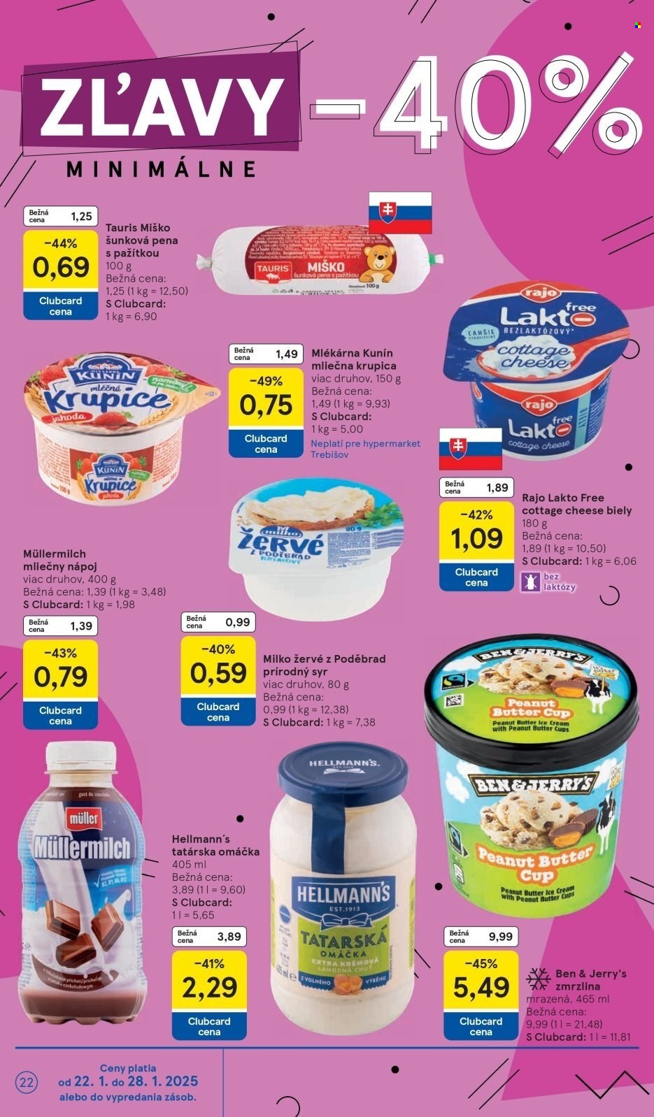 Leták TESCO - 22.1.2025 - 28.1.2025. Strana 22