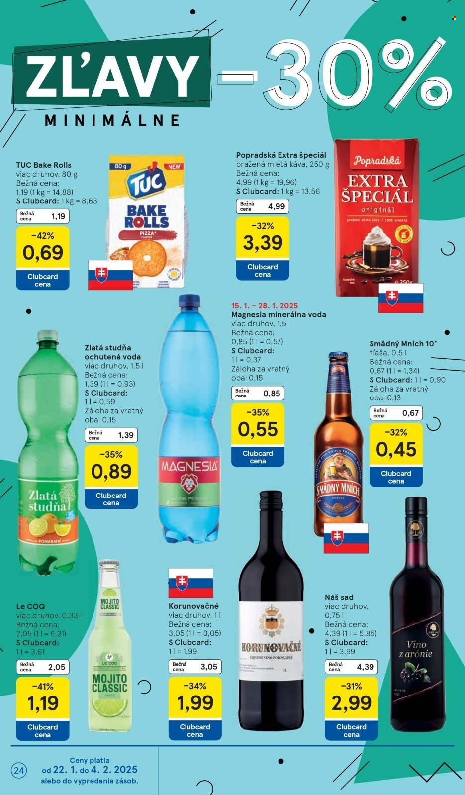 Leták TESCO - 22.1.2025 - 28.1.2025. Strana 24
