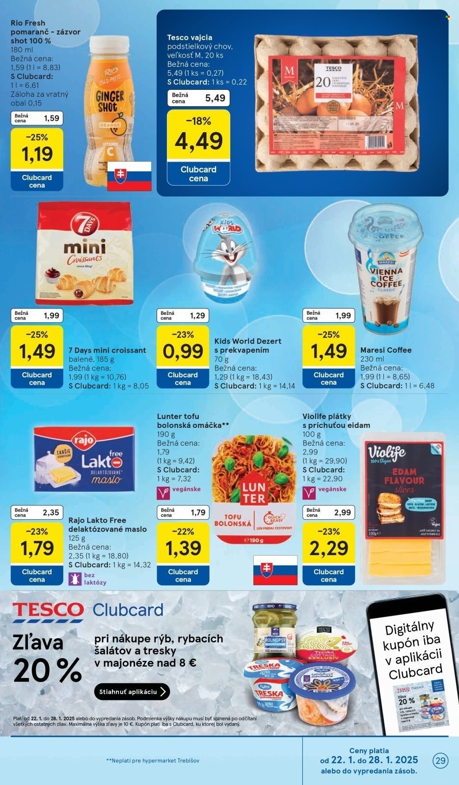 Leták TESCO - 22.1.2025 - 28.1.2025. Strana 29