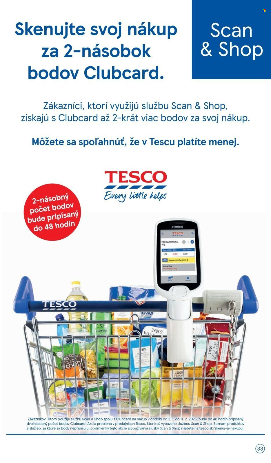 Leták TESCO - 22.1.2025 - 28.1.2025. Strana 33