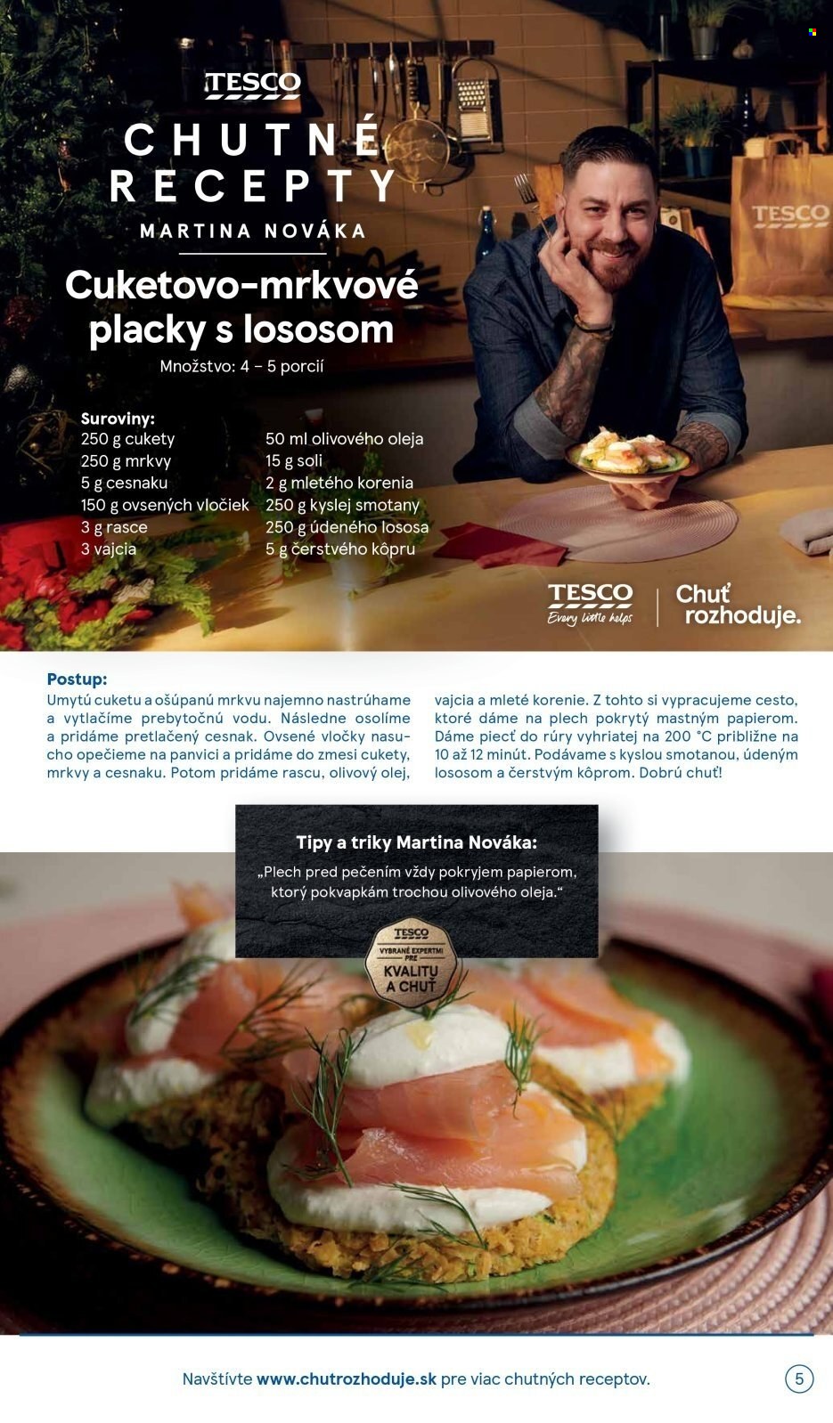 Leták TESCO supermarket - 22.1.2025 - 28.1.2025. Strana 5