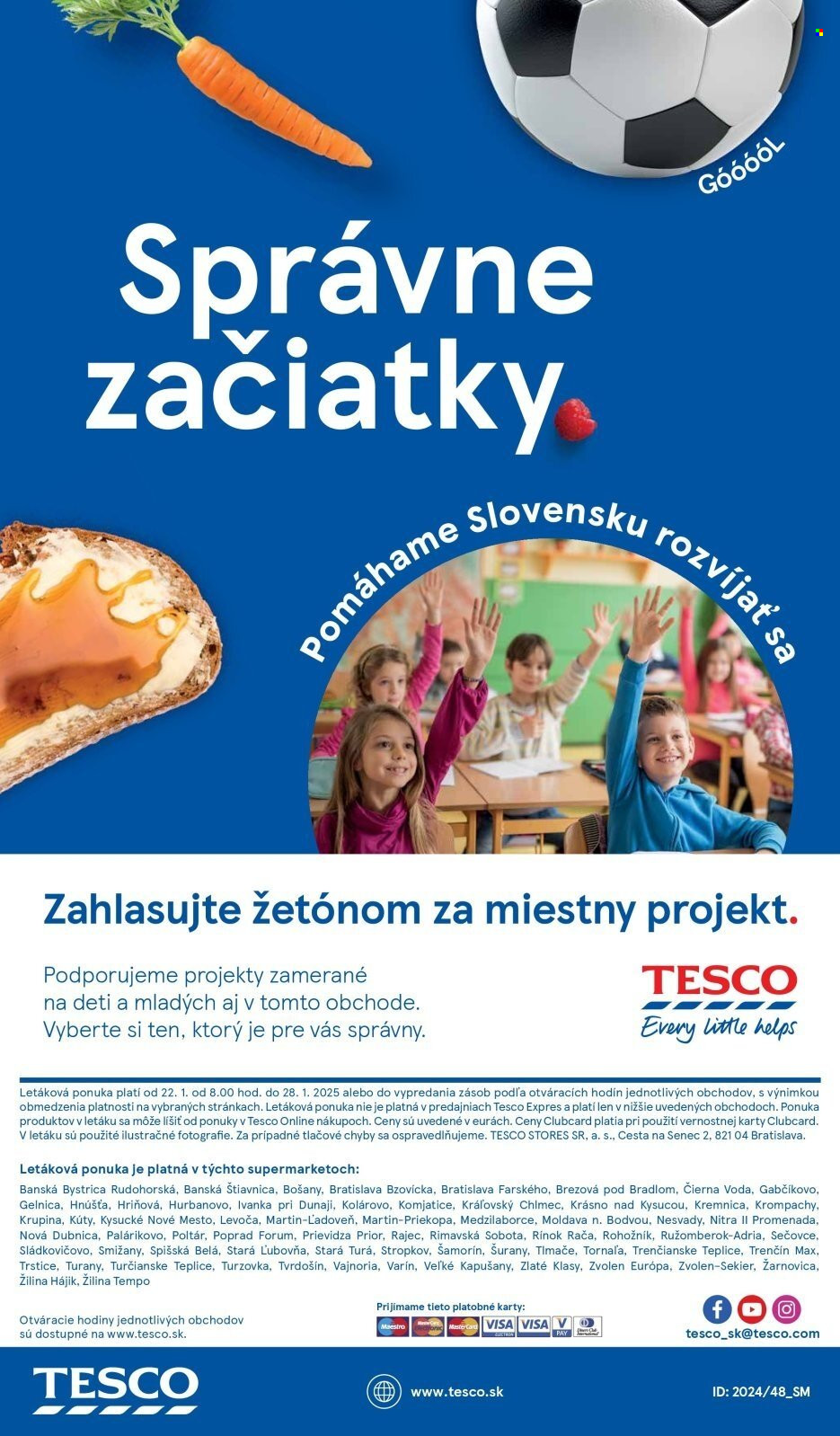 Leták TESCO supermarket - 22.1.2025 - 28.1.2025. Strana 32