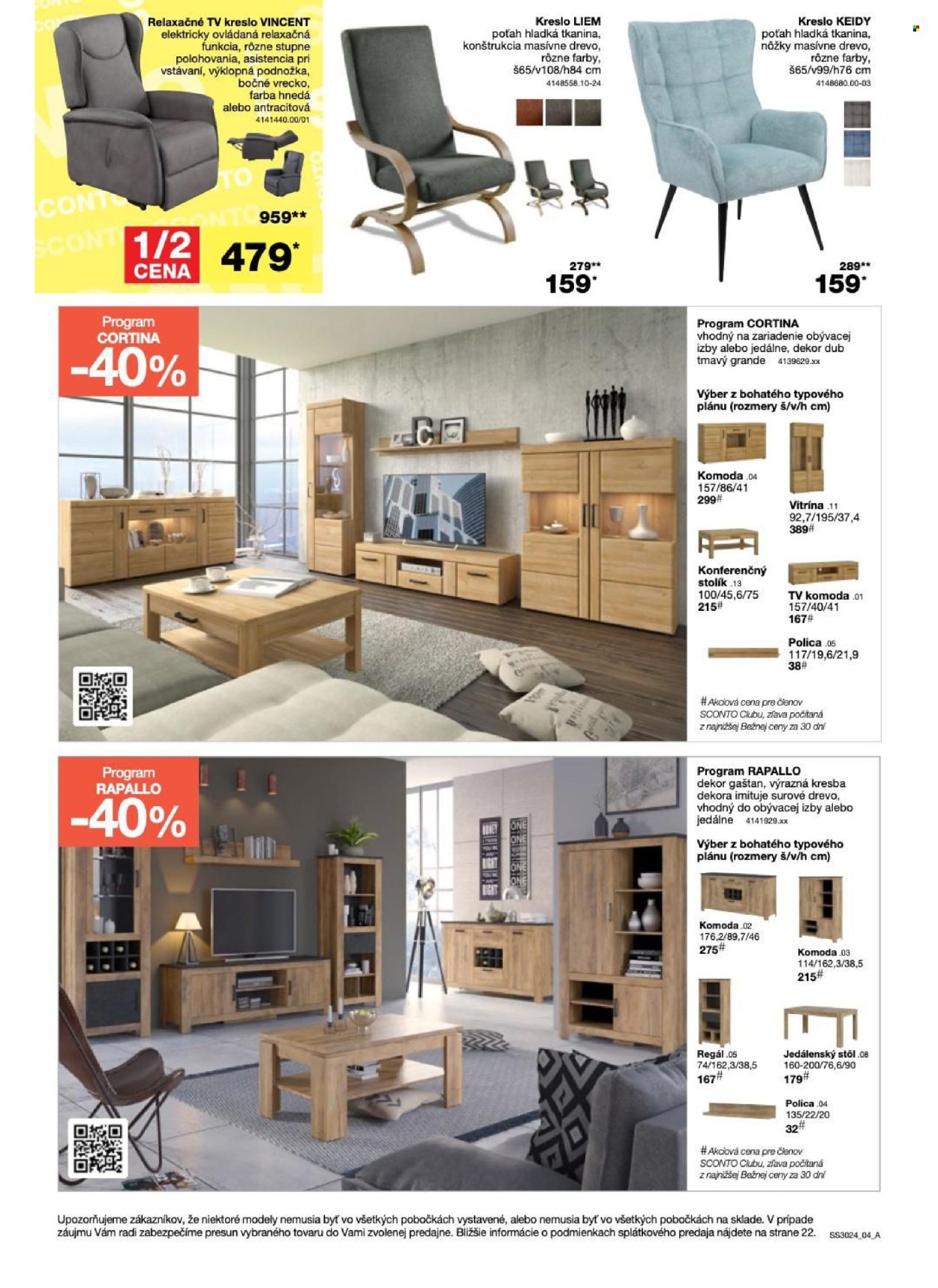 Leták Sconto nábytok - 22.1.2025 - 11.2.2025. Strana 4