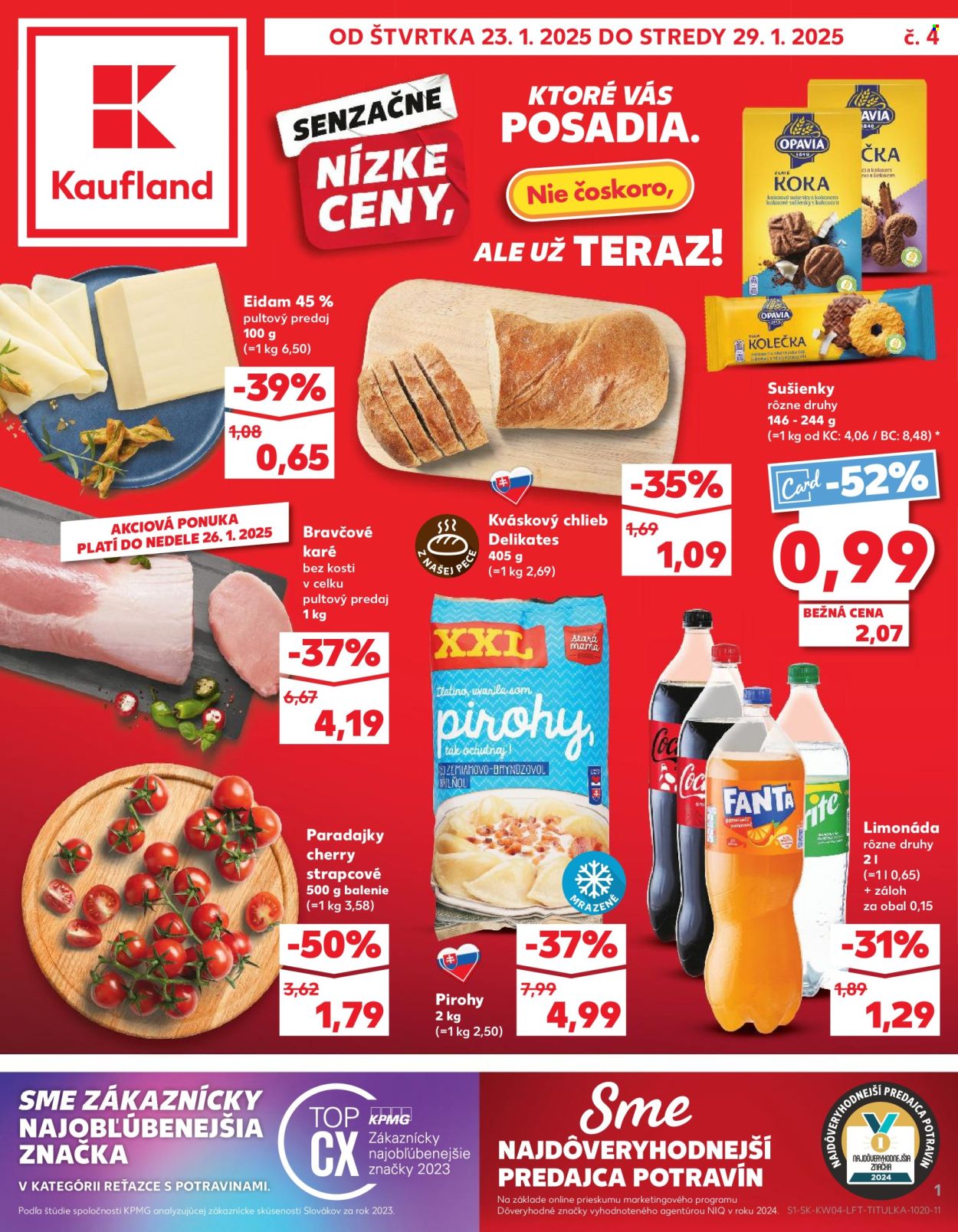 Leták Kaufland - 23.1.2025 - 29.1.2025. Strana 1