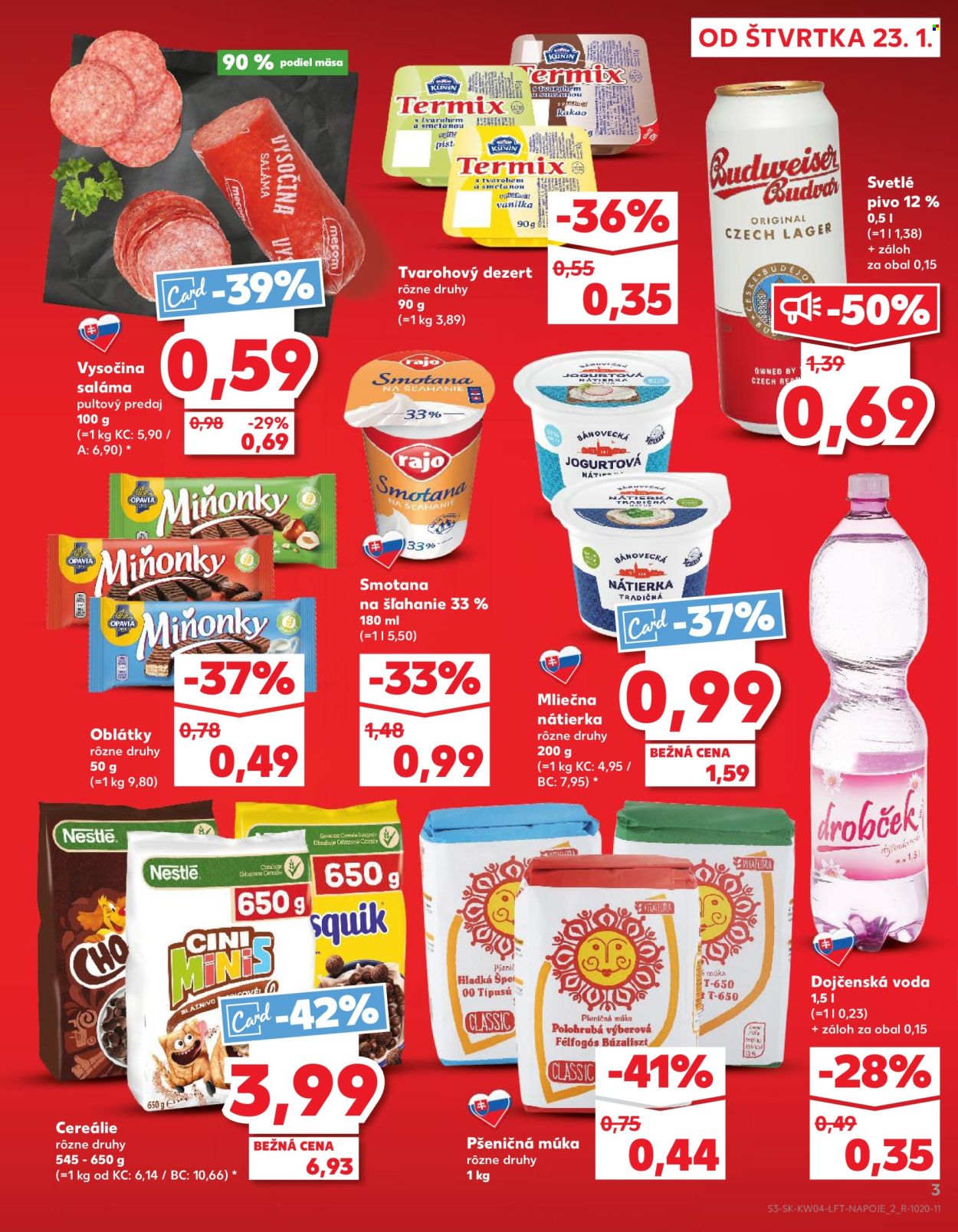 Leták Kaufland - 23.1.2025 - 29.1.2025. Strana 3