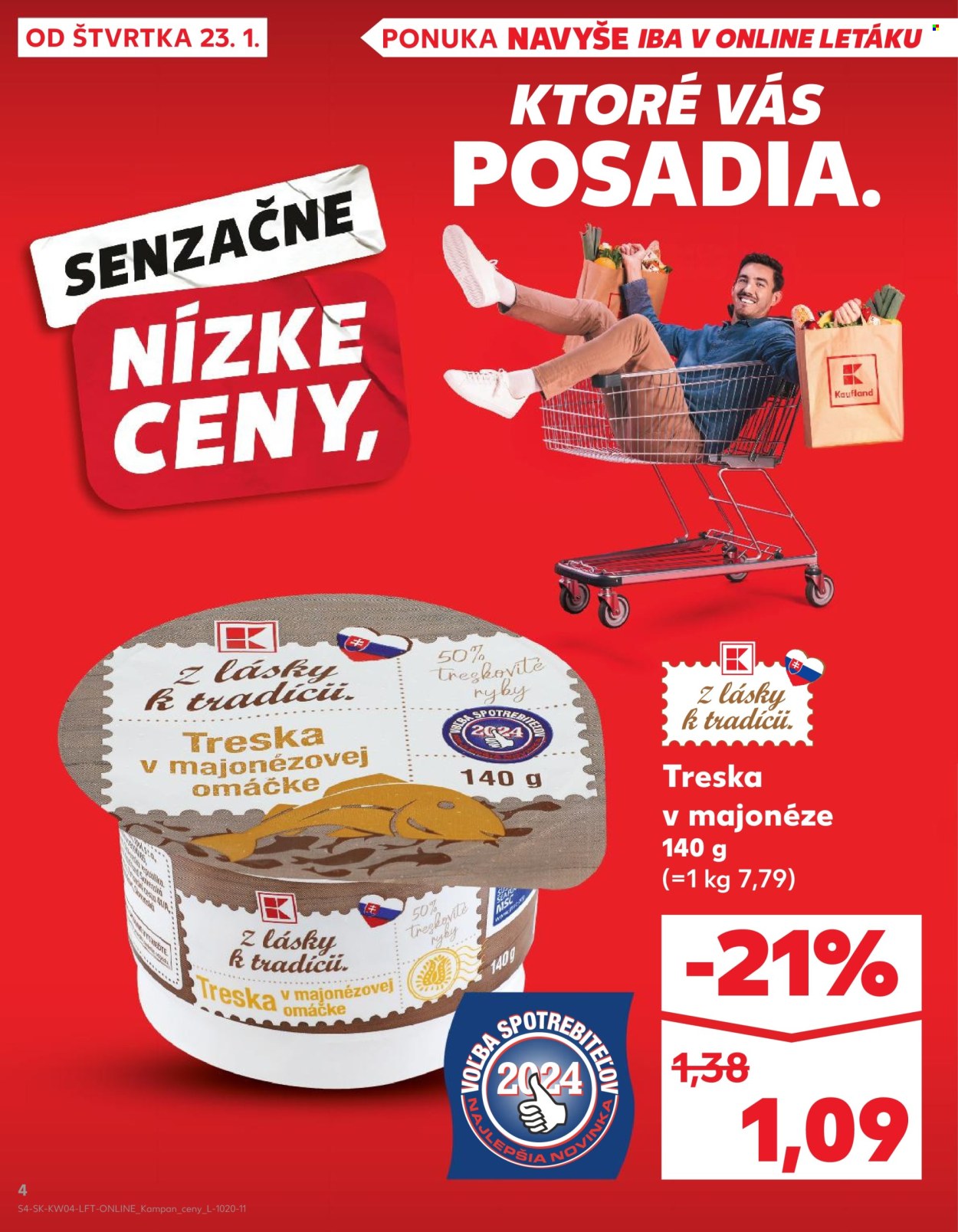 Leták Kaufland - 23.1.2025 - 29.1.2025. Strana 4
