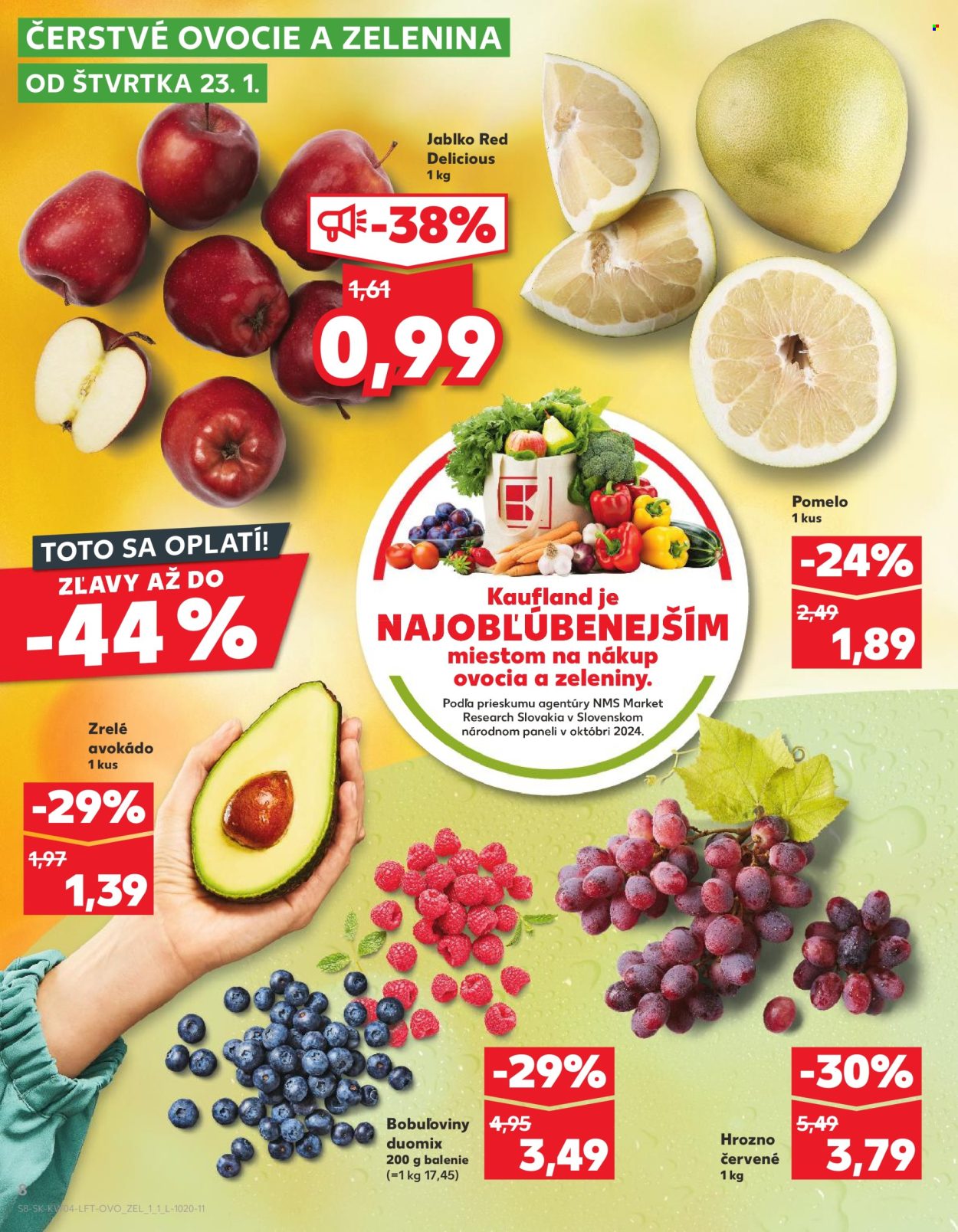 Leták Kaufland - 23.1.2025 - 29.1.2025. Strana 8