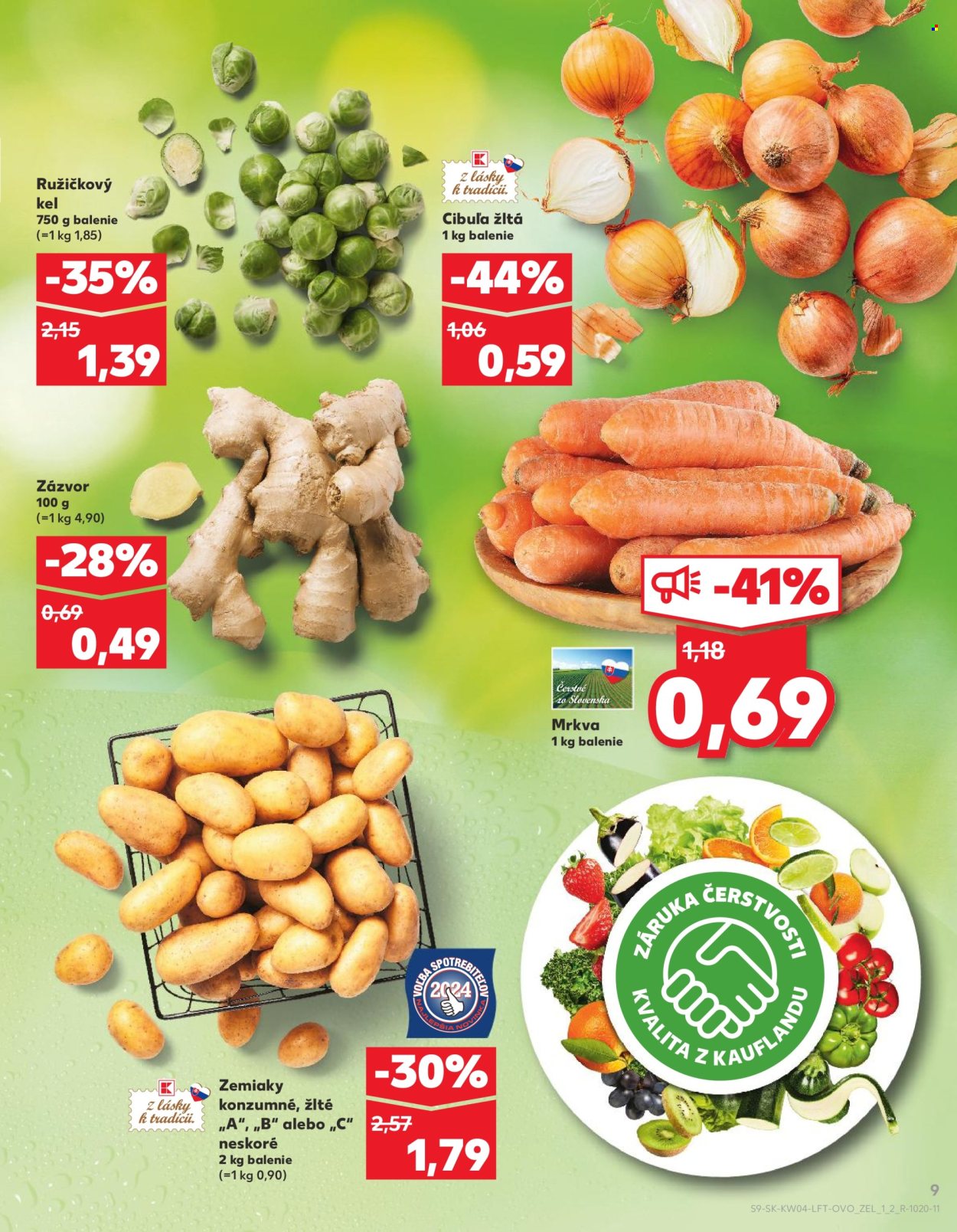Leták Kaufland - 23.1.2025 - 29.1.2025. Strana 9