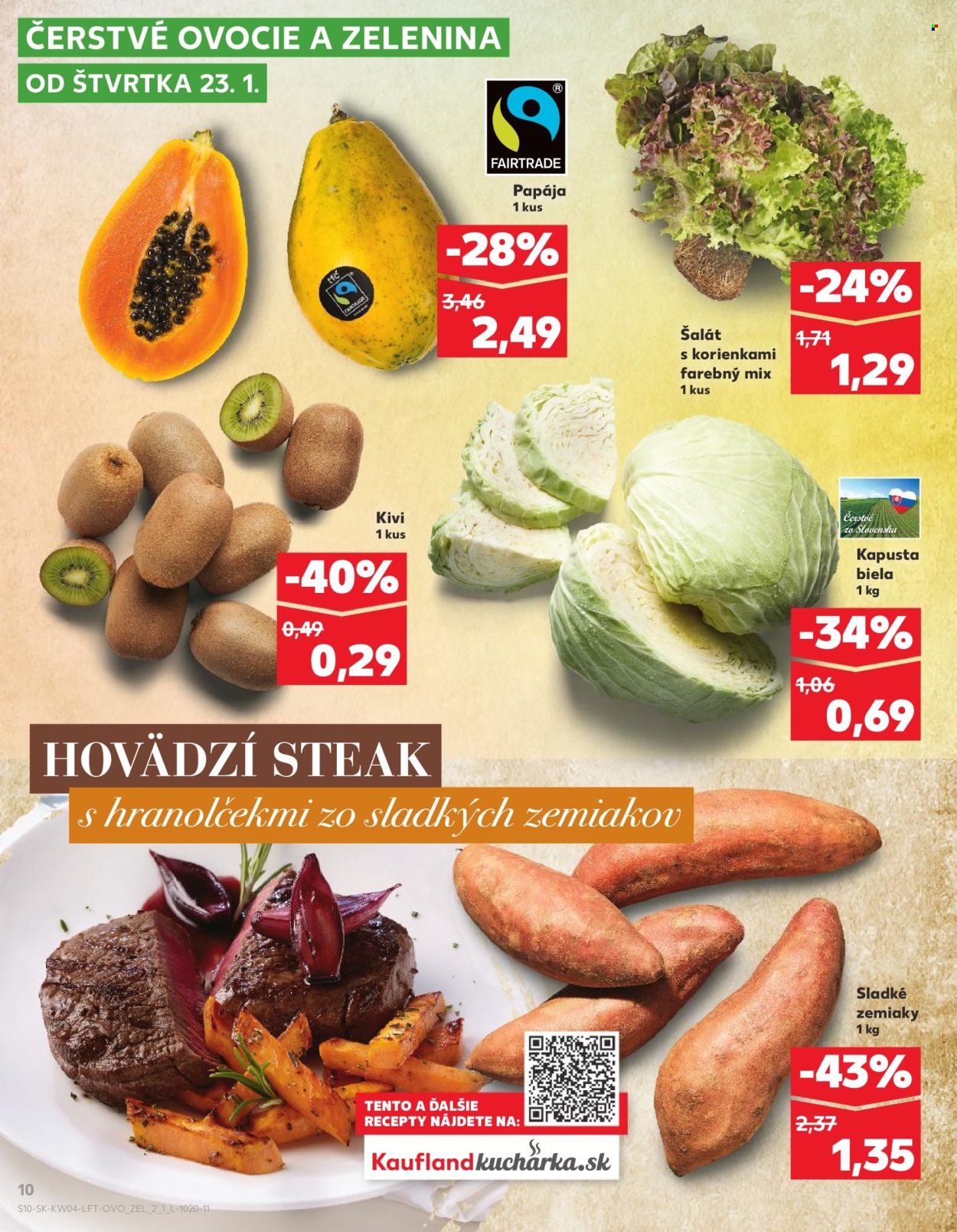 Leták Kaufland - 23.1.2025 - 29.1.2025. Strana 10