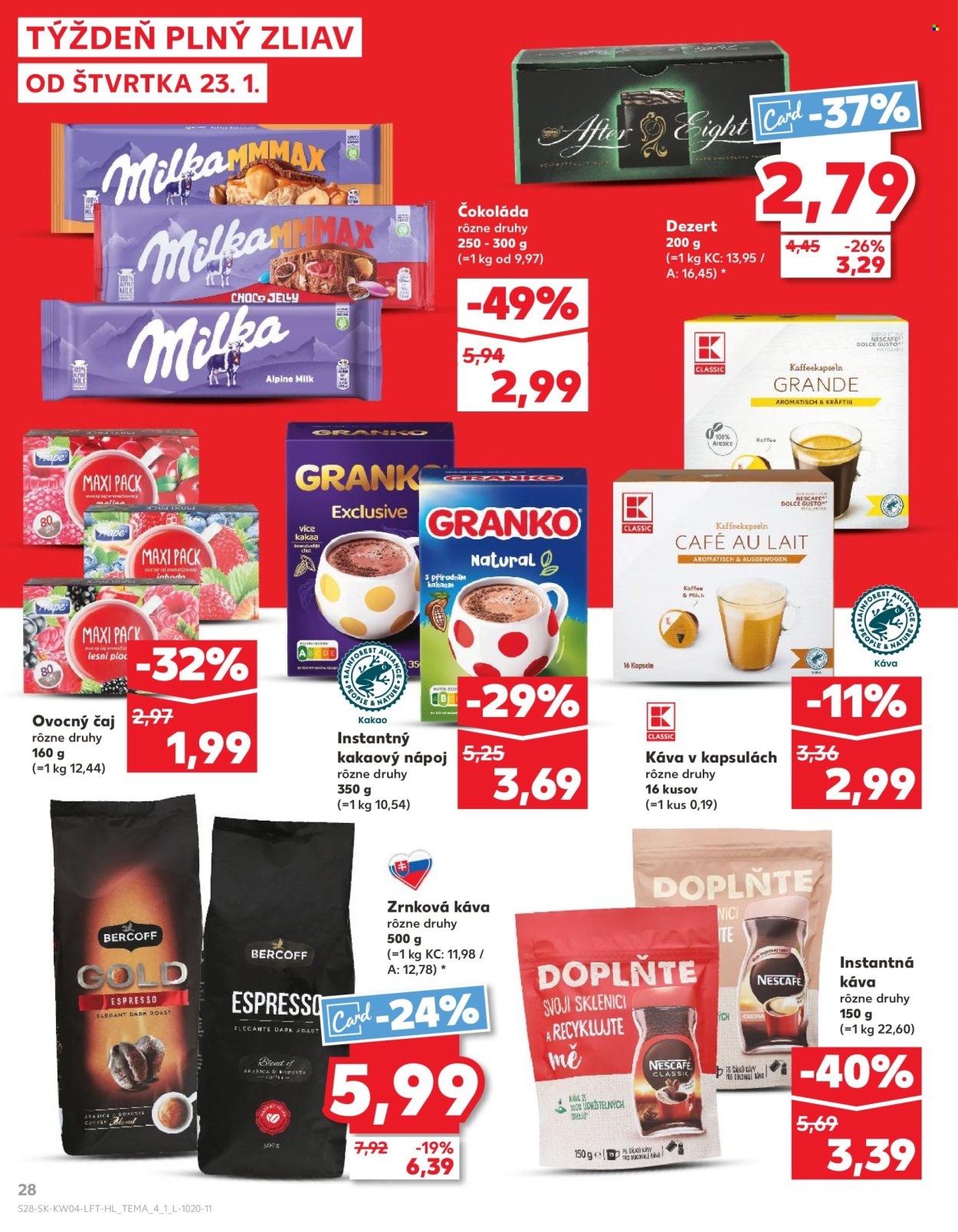 Leták Kaufland - 23.1.2025 - 29.1.2025. Strana 28
